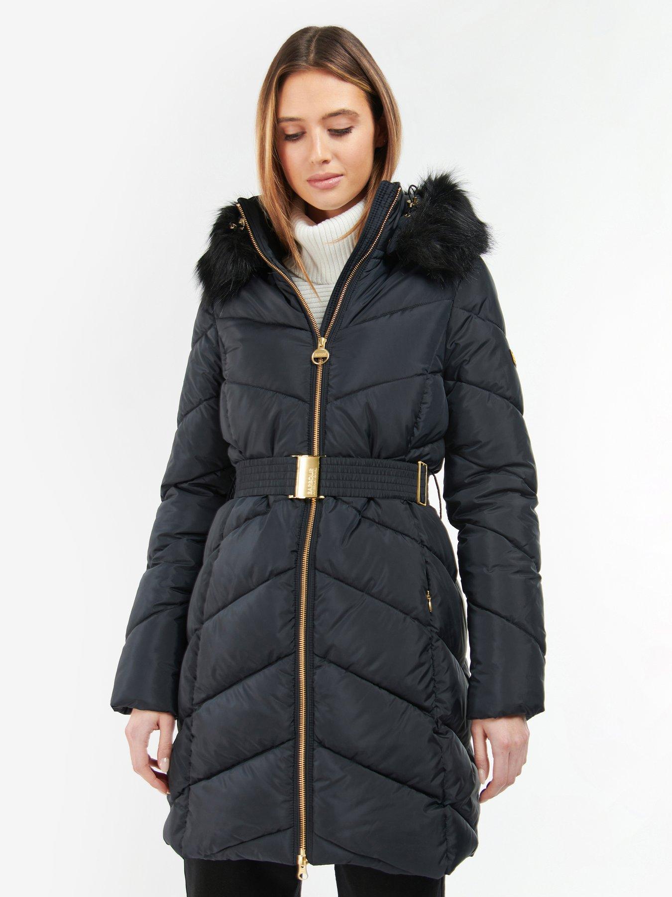 Barbour wrest coat store navy