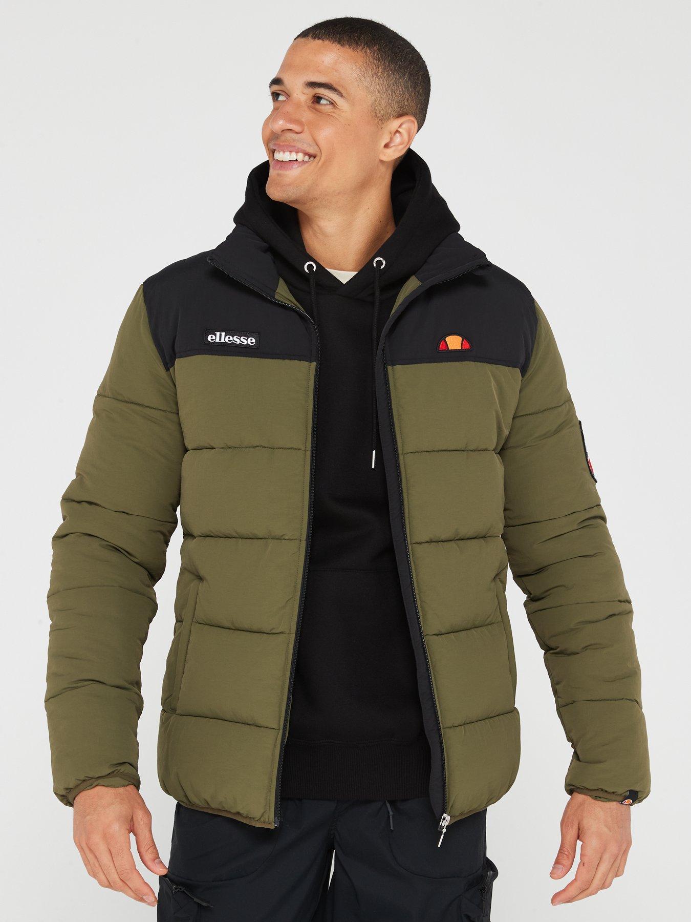 Ellesse Lombardy Puffer Padded Jacket, Navy