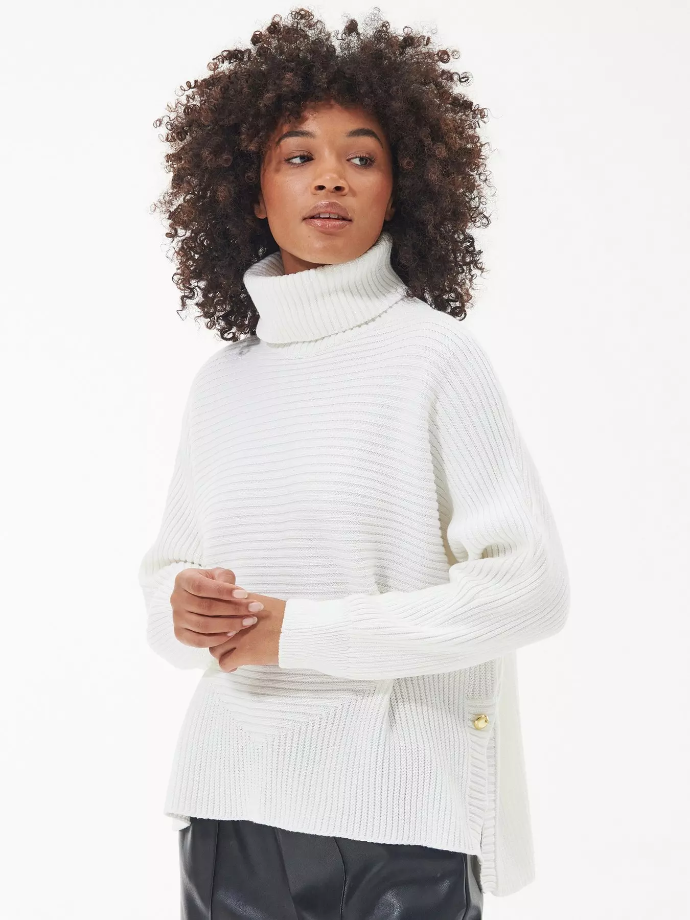 Football Roll Neck Sweater