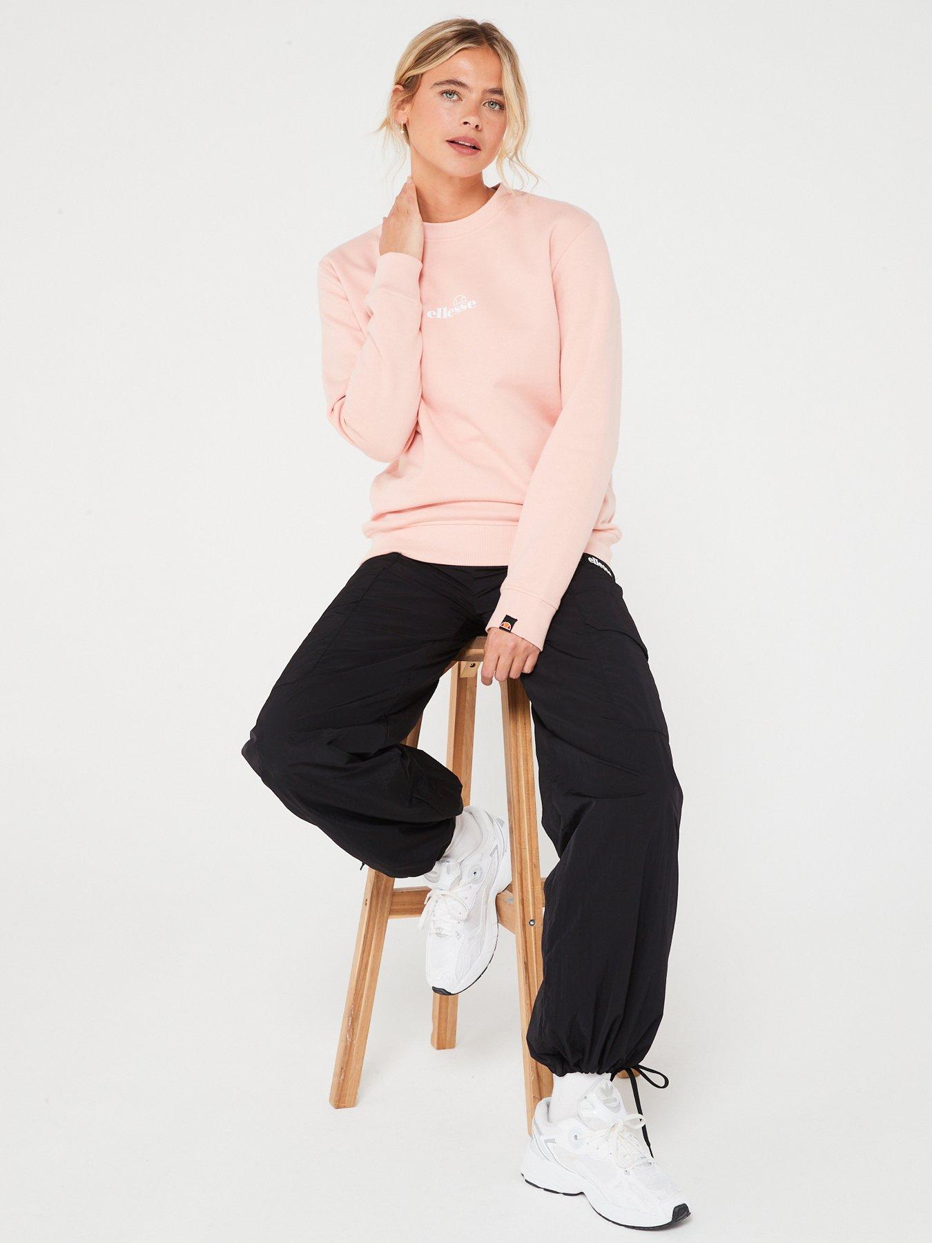 ellesse-womens-svetlana-sweatshirt-light-pinkoutfit