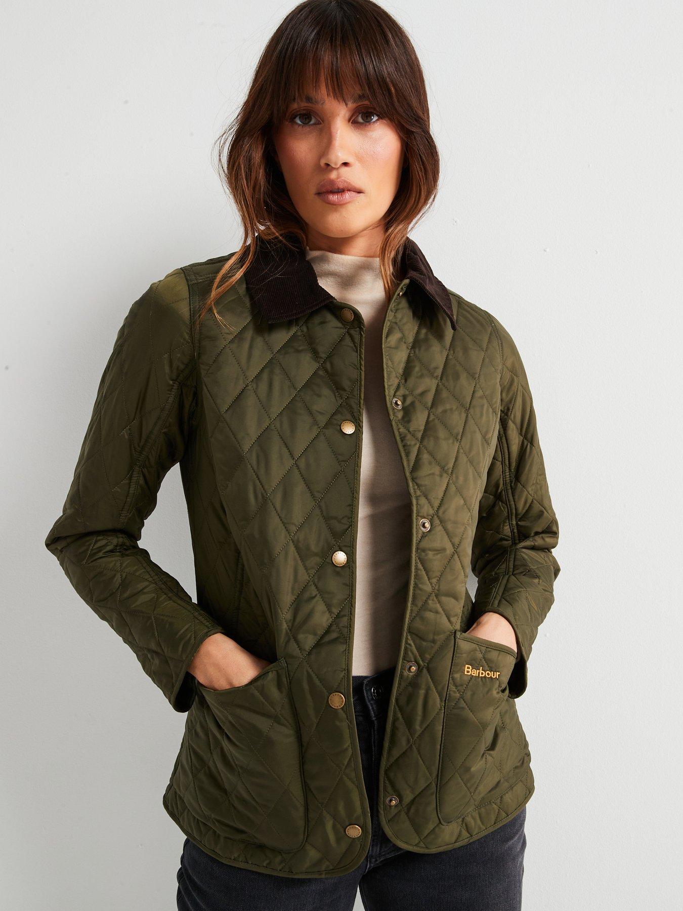 Barbour store jacket green