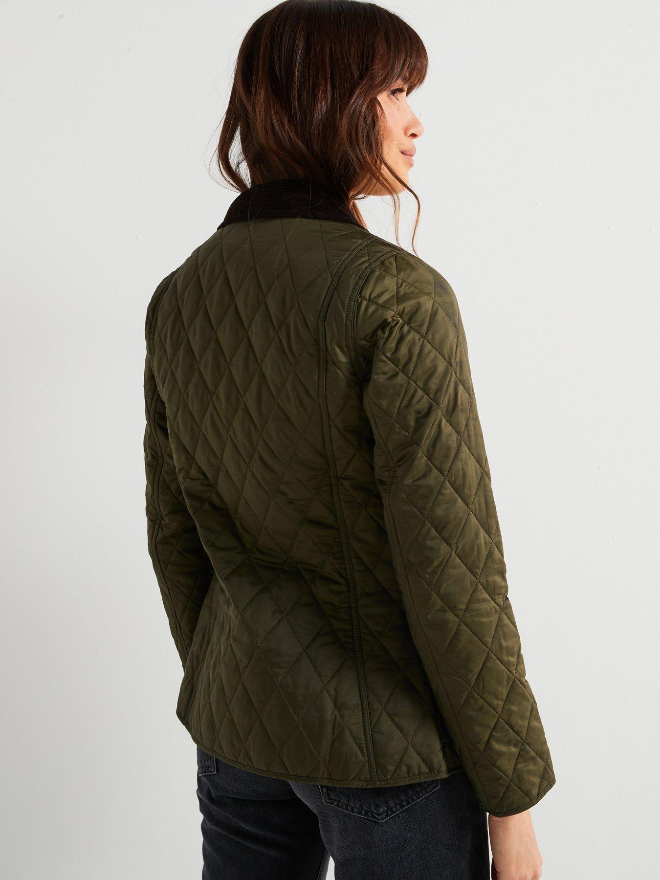 Barbour annandale quilted store jacket olive