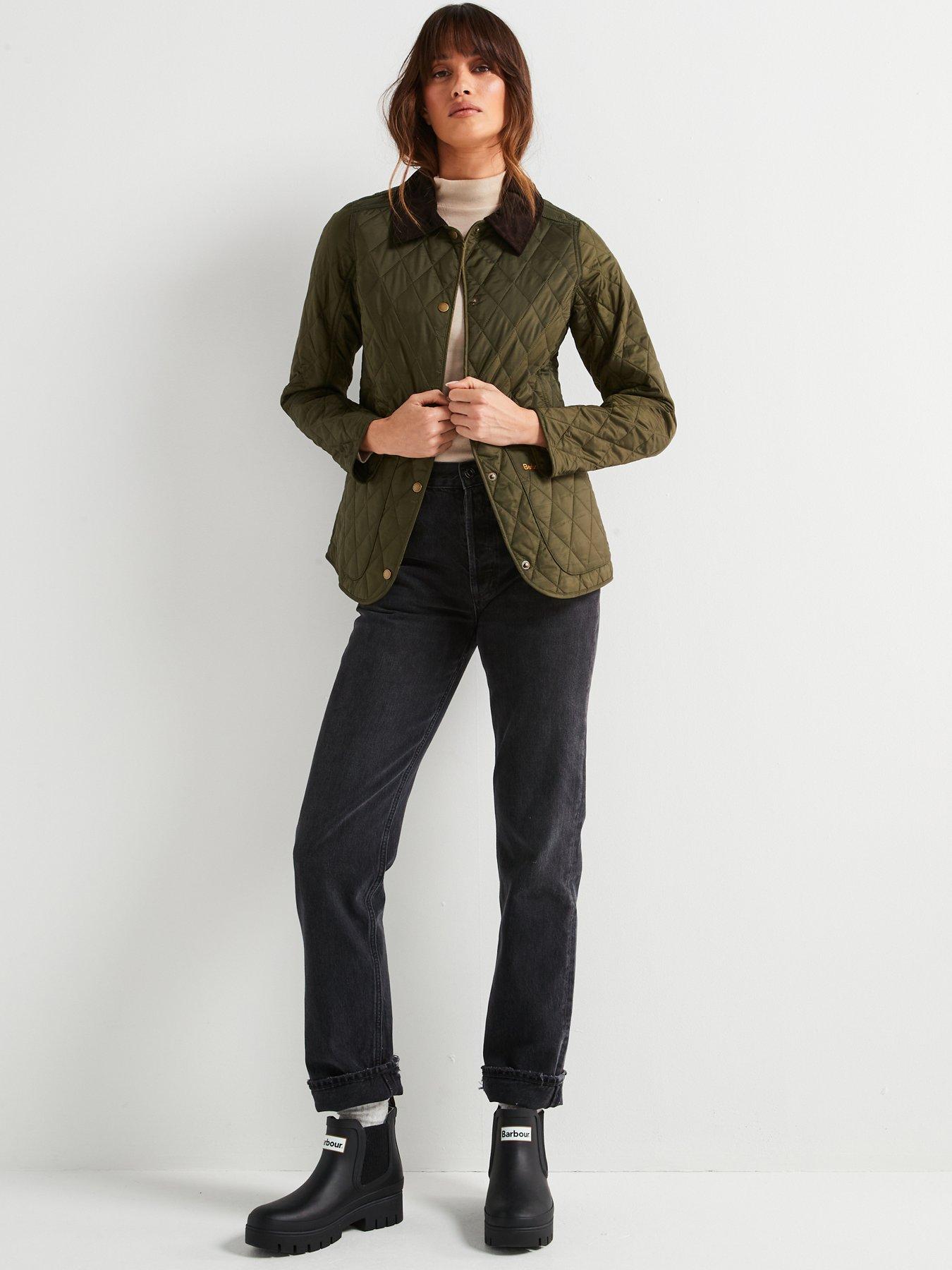 Image 3 of 6 of Barbour Barbour Annandale Quilted Jacket - Green