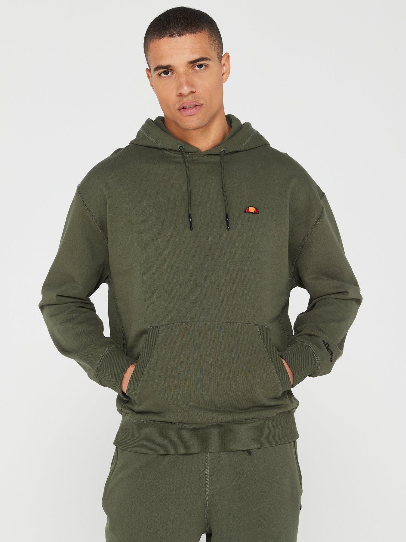 Ellesse khaki hoodie hot sale