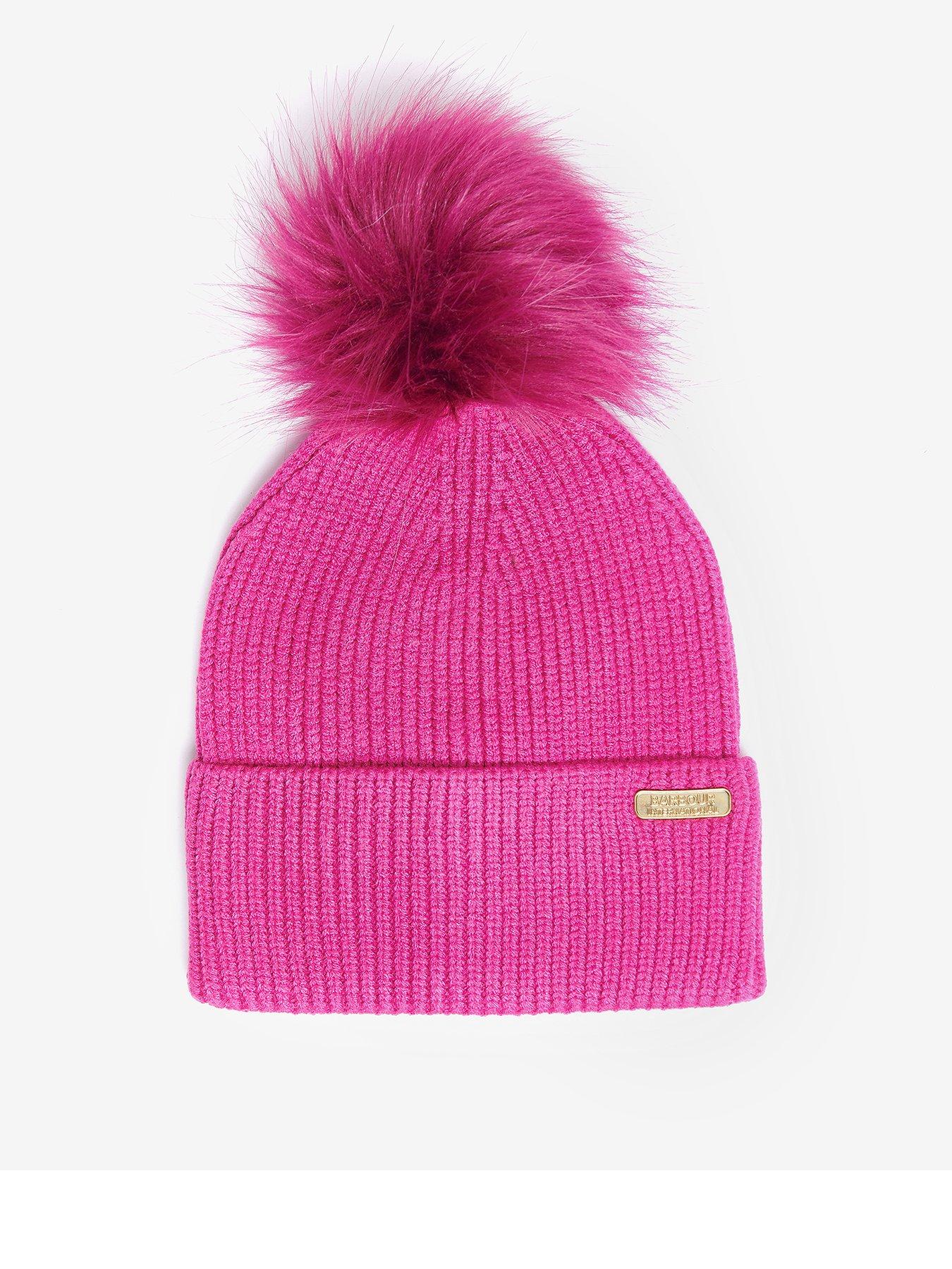barbour international knitted bobble hat exclusive