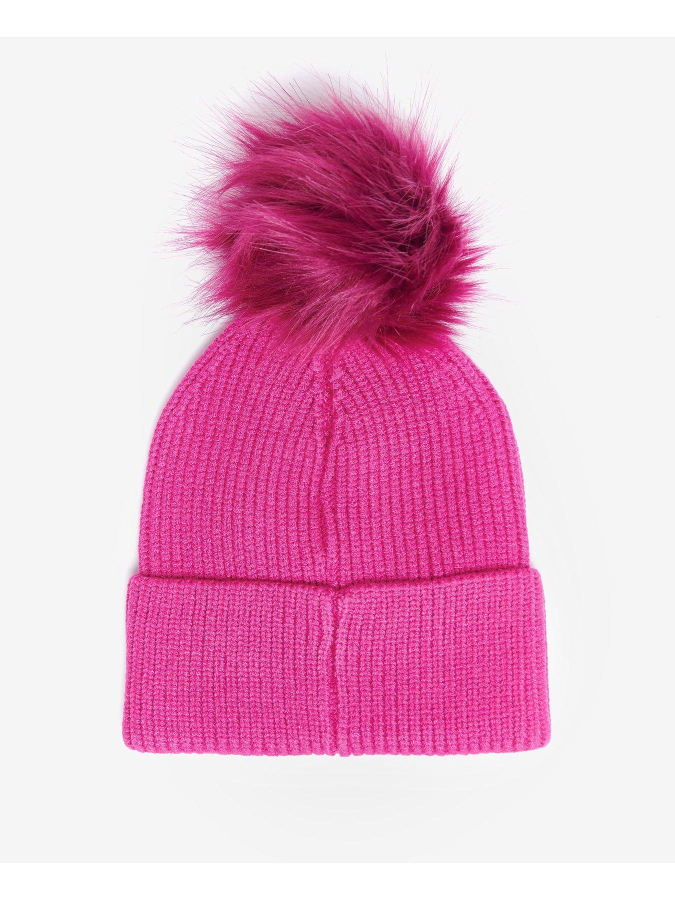 barbour international knitted bobble hat exclusive