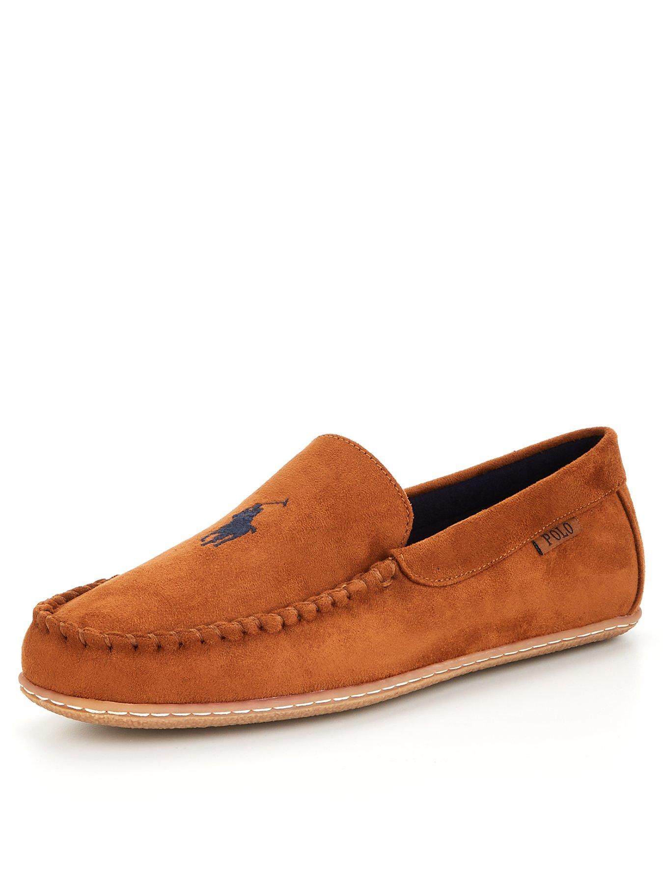 Mens ralph lauren slippers cheap