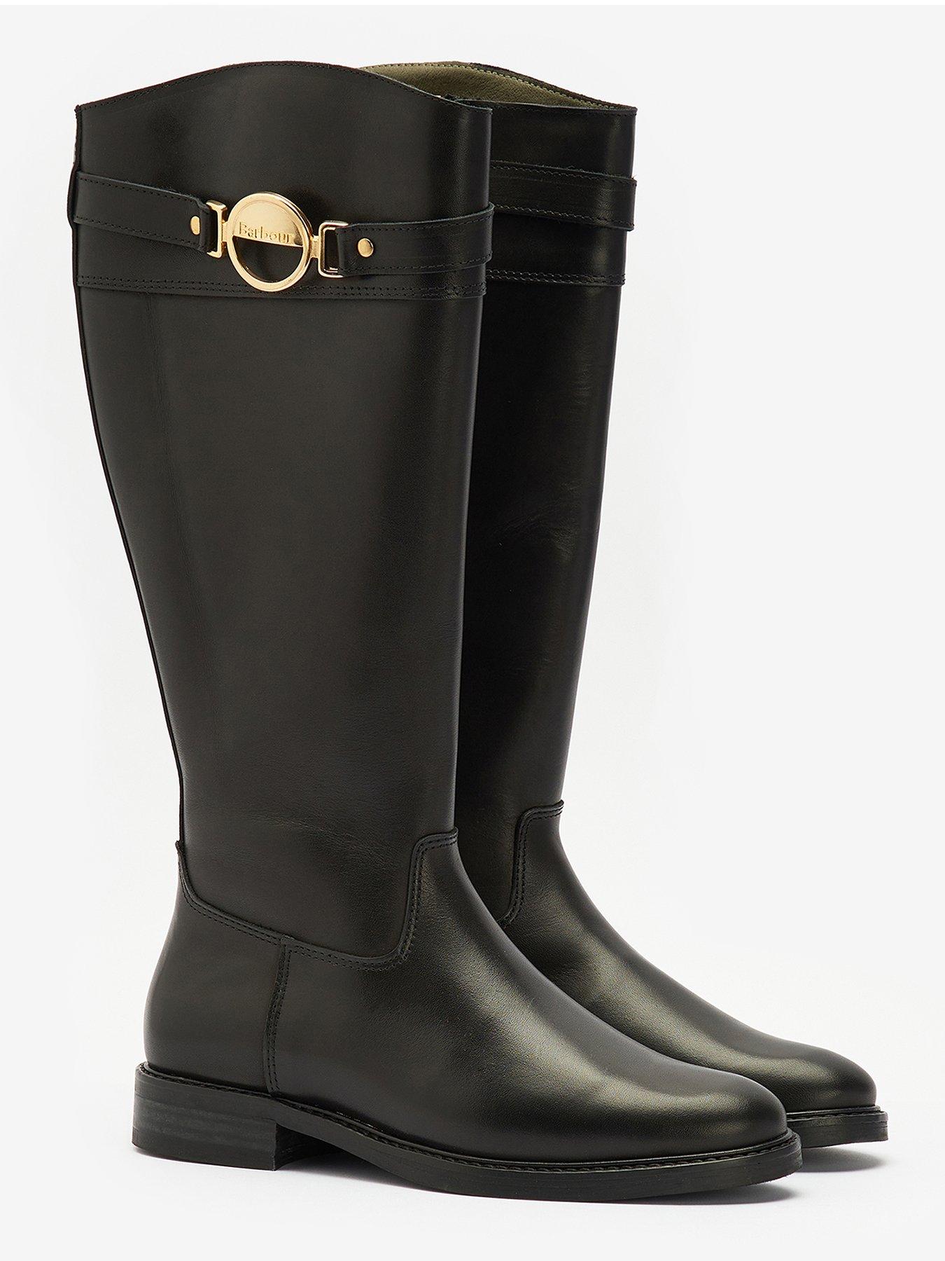 Barbour ladies store knee high boots