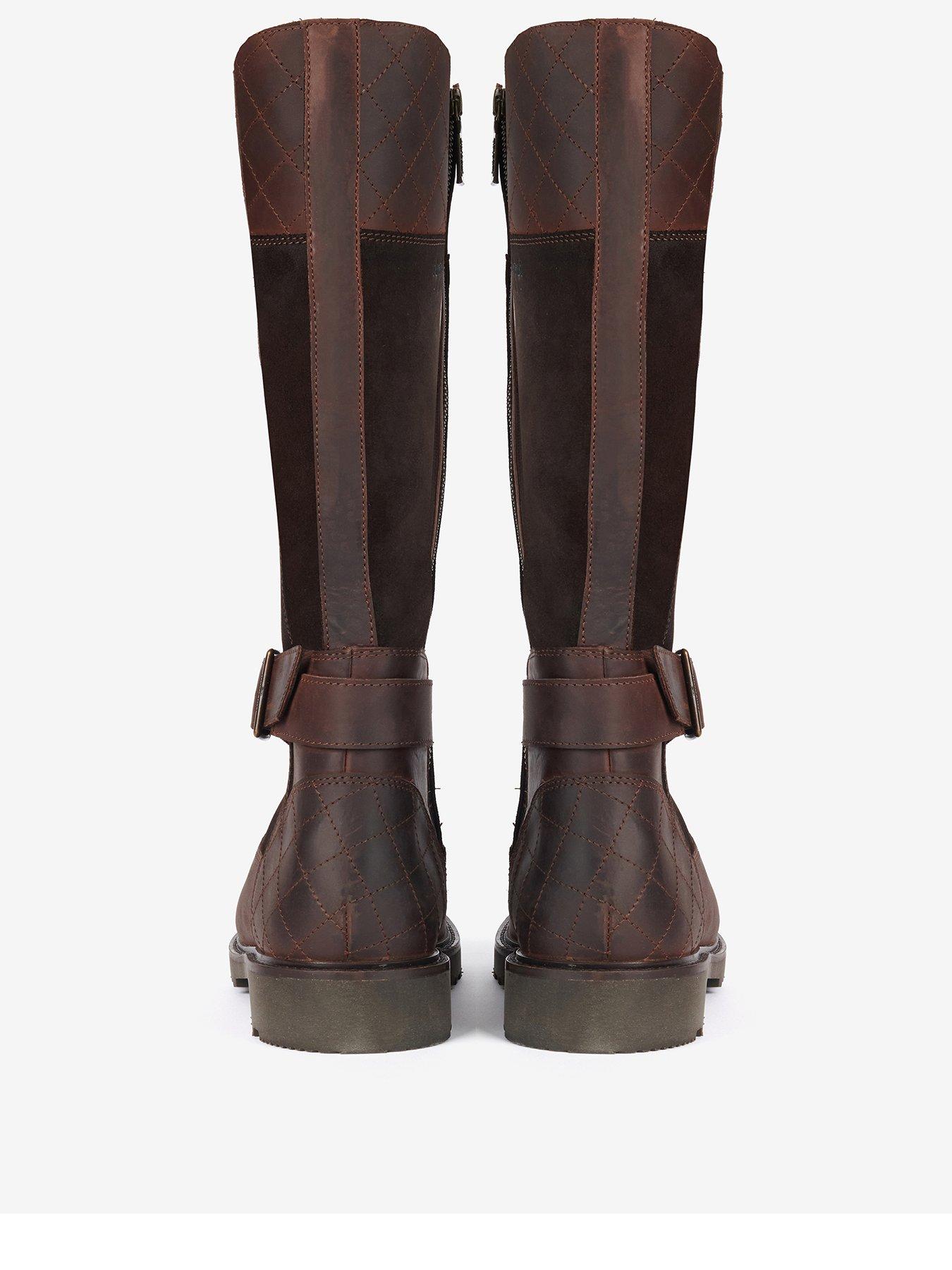 Barbour ladies knee high hot sale boots