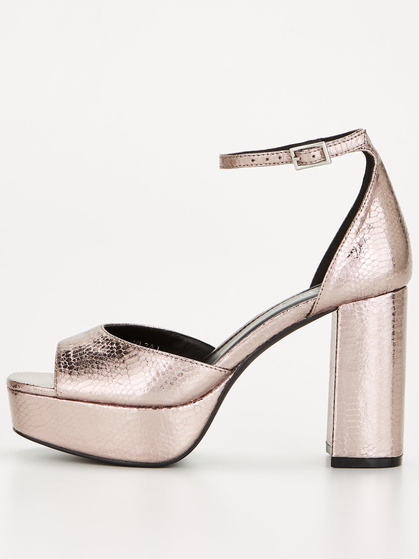 Silver heels sales ireland