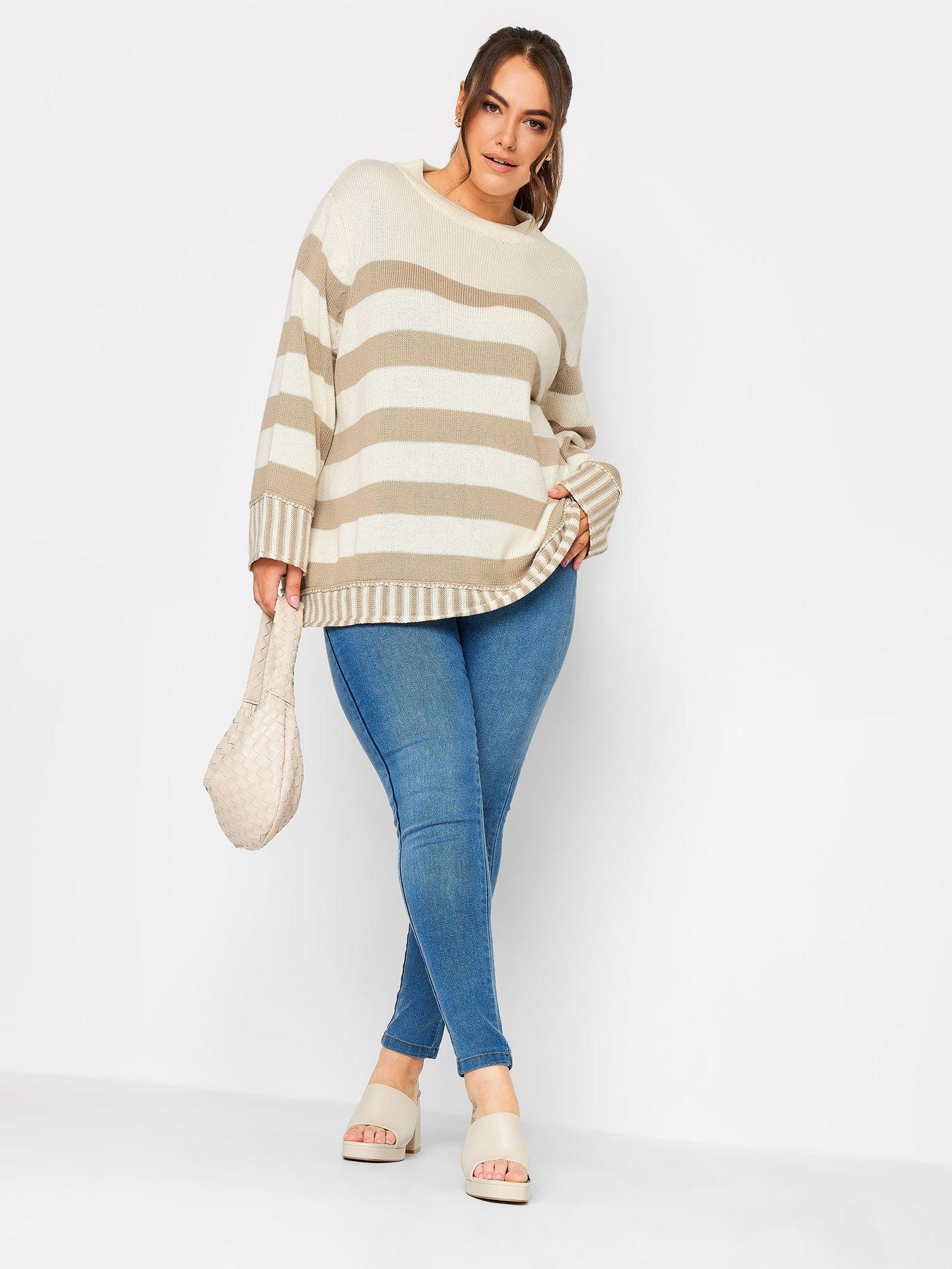 yours-mixed-stripe-grow-on-neck-jumperback