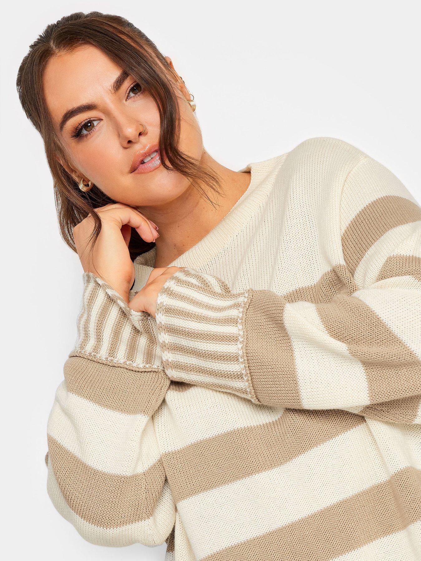 yours-mixed-stripe-grow-on-neck-jumperoutfit