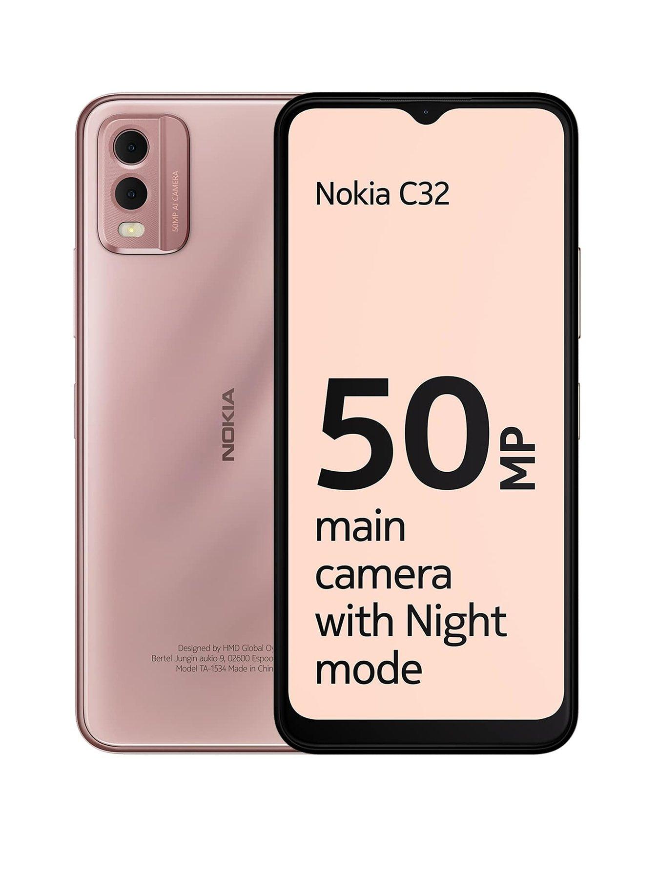 undefined C32 4GB RAM, 64GB Storage, Dual SIM - Pink
