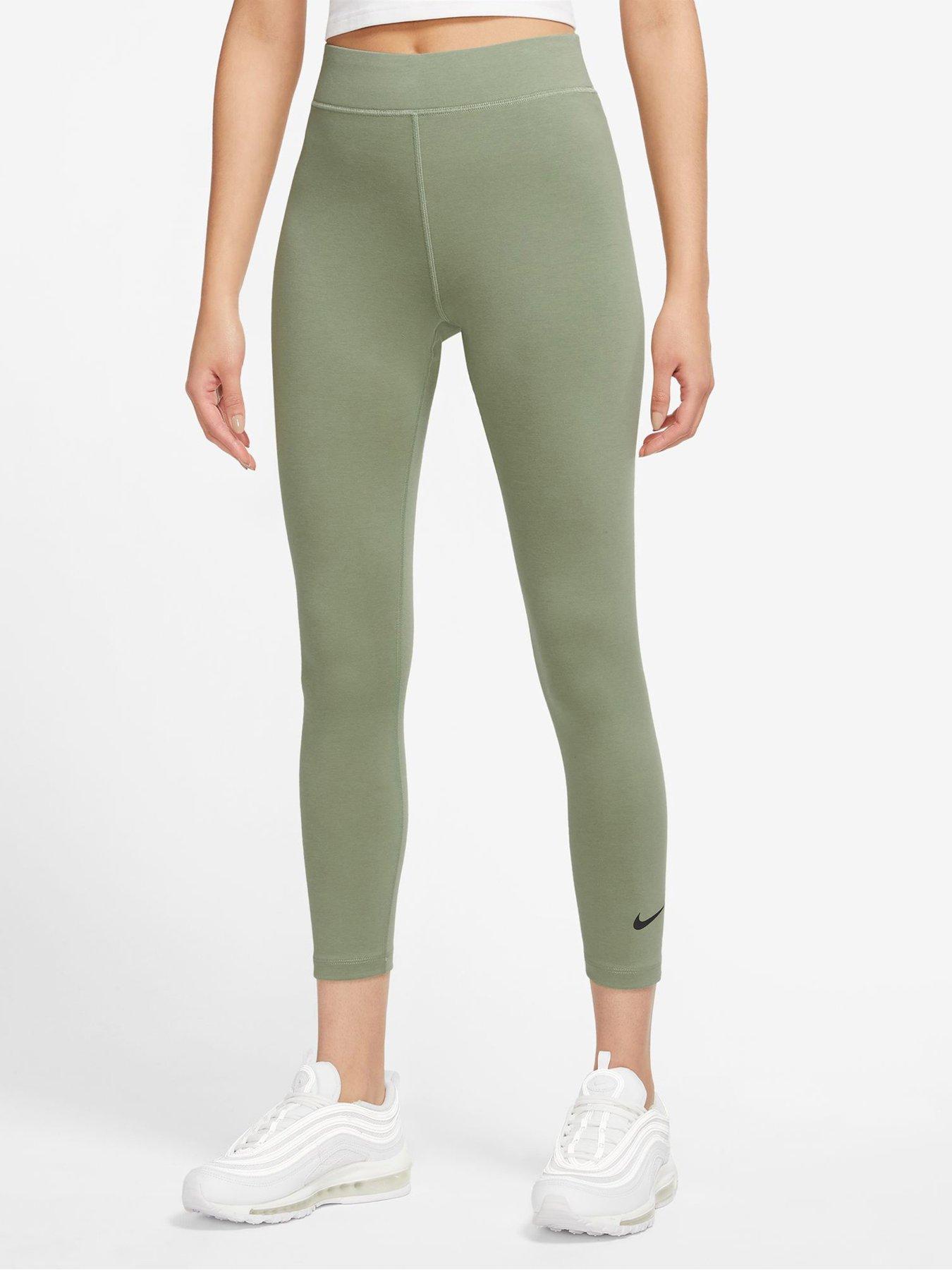 Nike women's store green leggings