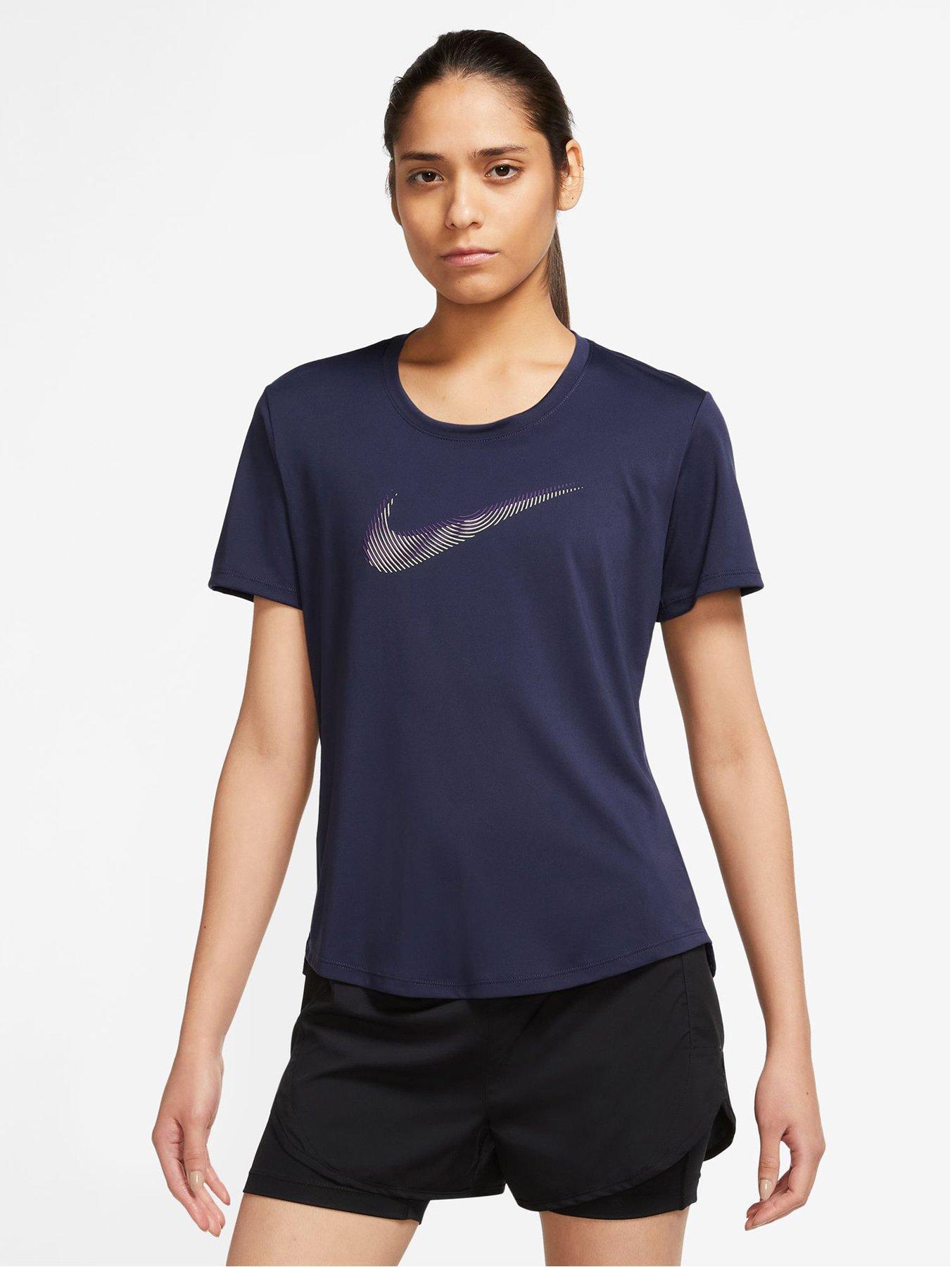 Women's Nike Yoga Infinalon Lace Luxe Leggings Large Mauve Brown
