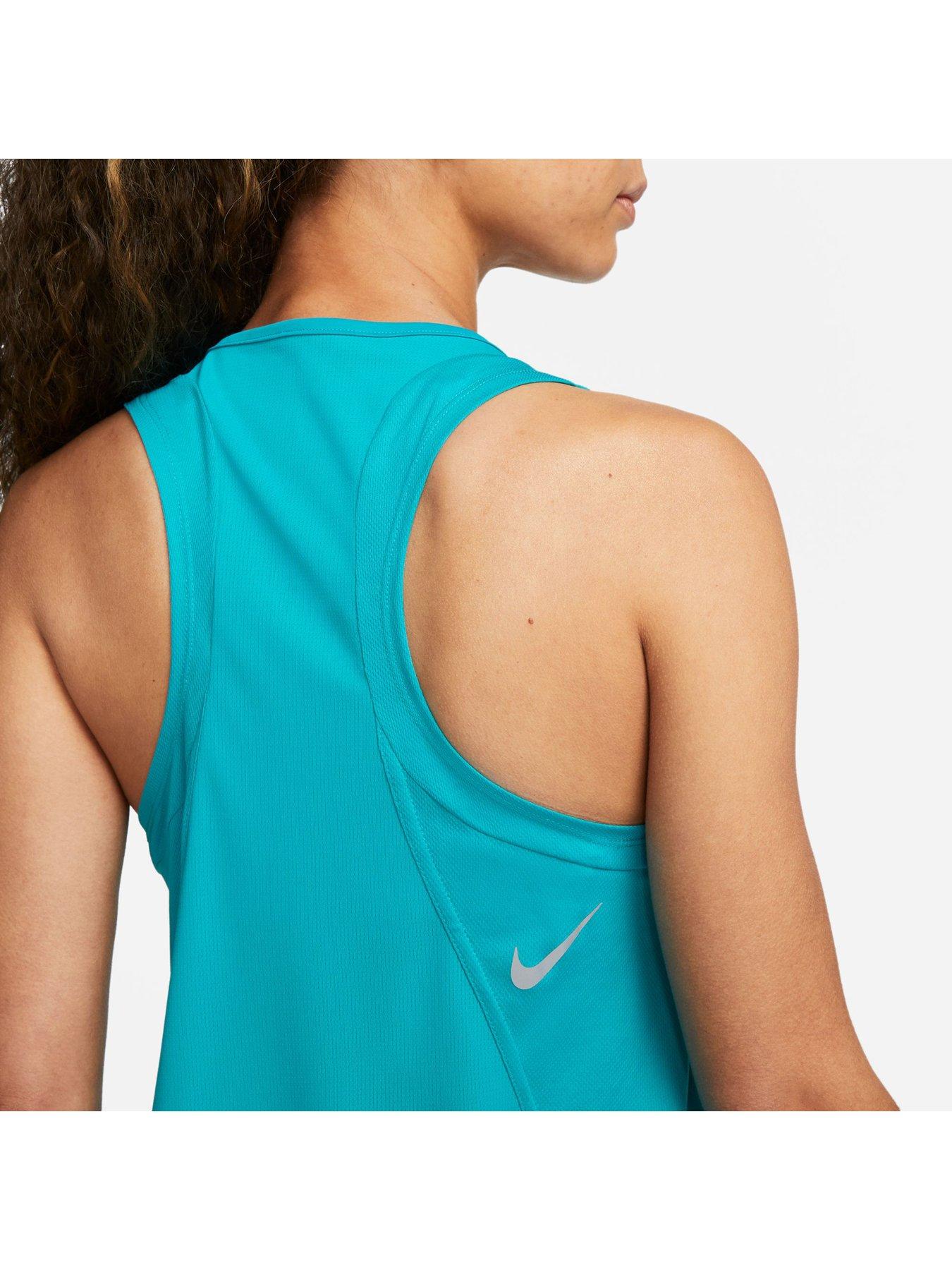 Nike Women's Futura Muscle Tank Top - BLACK/WHITE