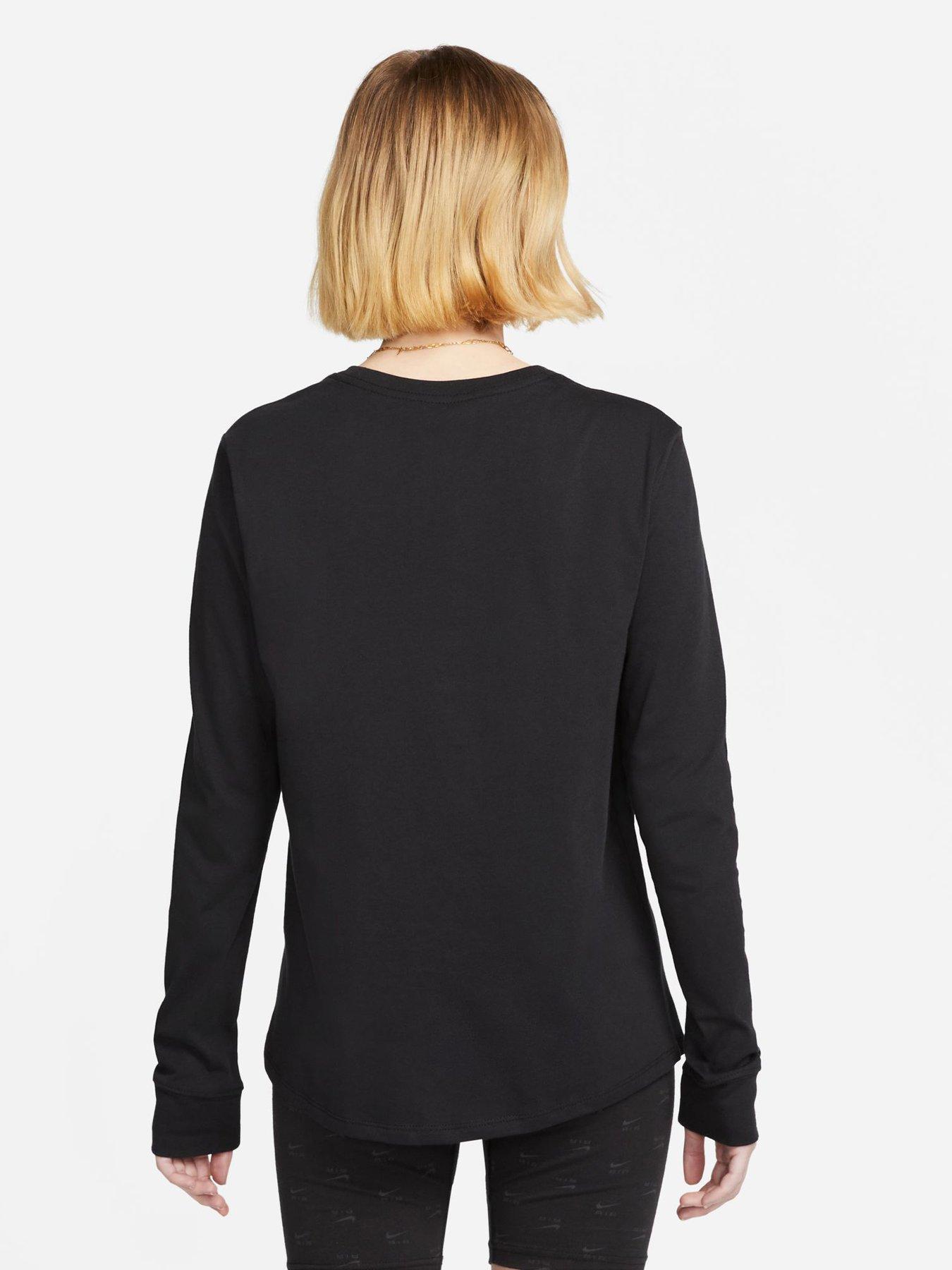 nike-womens-long-sleeve-logo-t-shirt-blackstillFront