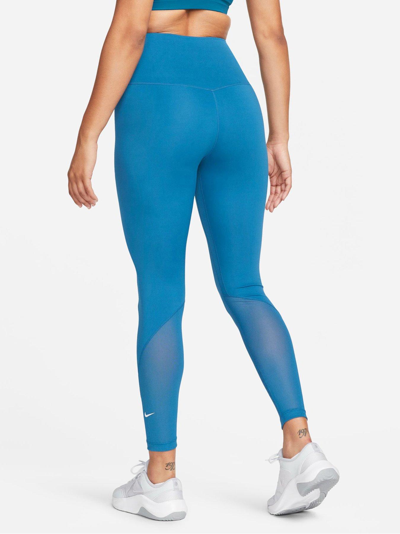 Blue and 2024 pink nike leggings