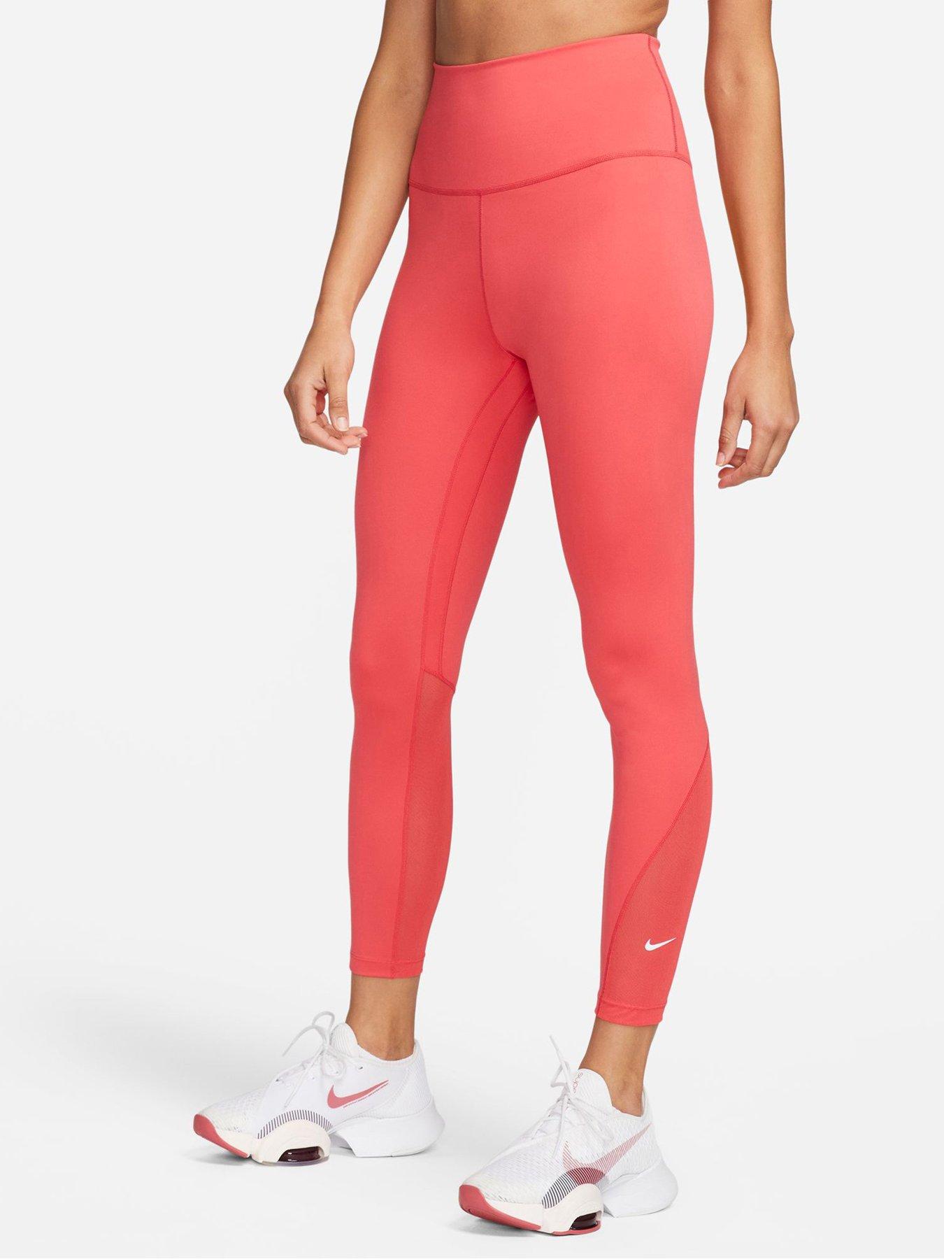 Nike One High-Waisted 7/8 Leggings - Blue