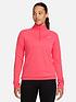 nike-dri-fit-pacer-womens-14-zip-pullover-top-bright-orangefront