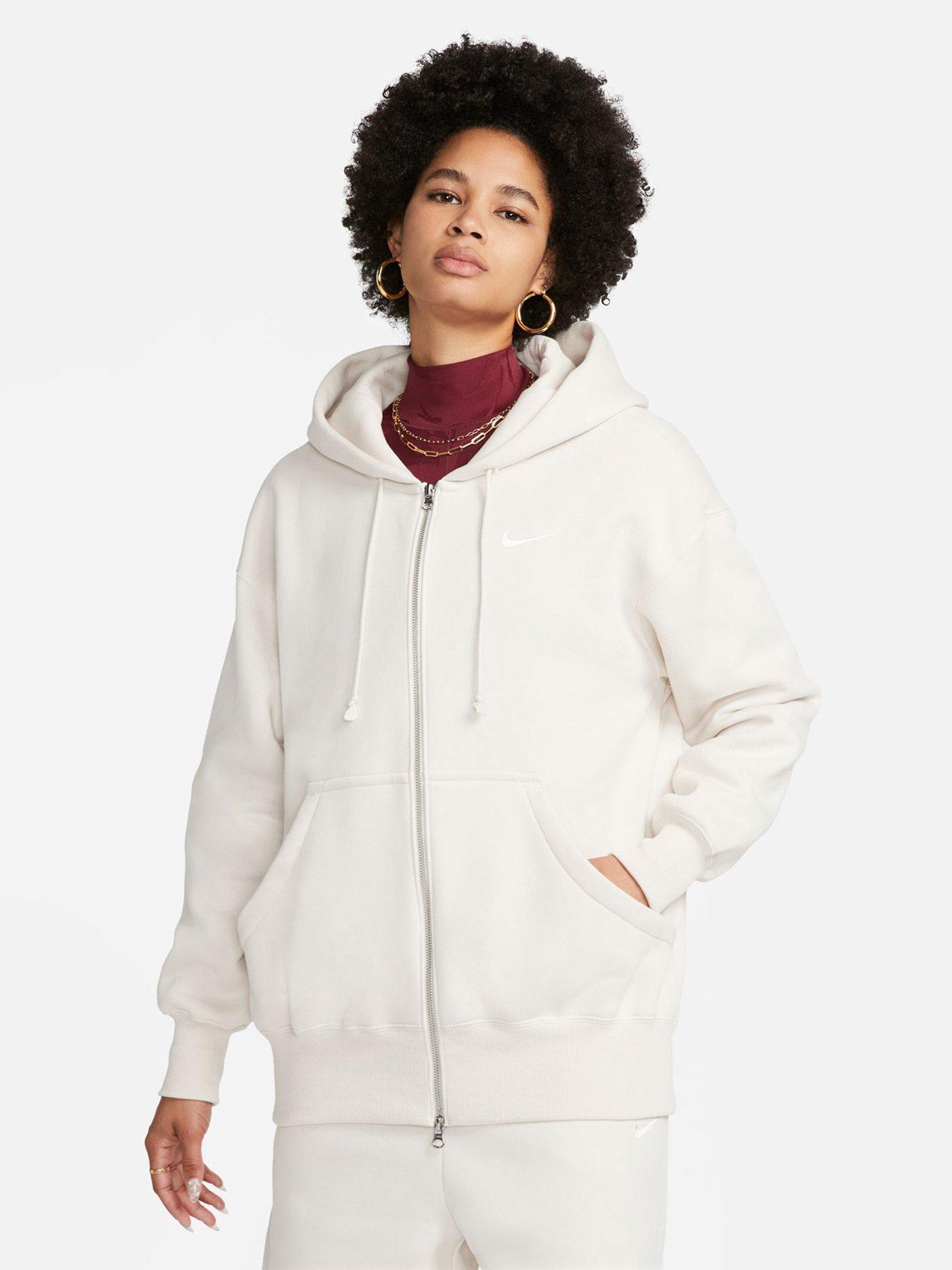 Parka with a double hood - light beige