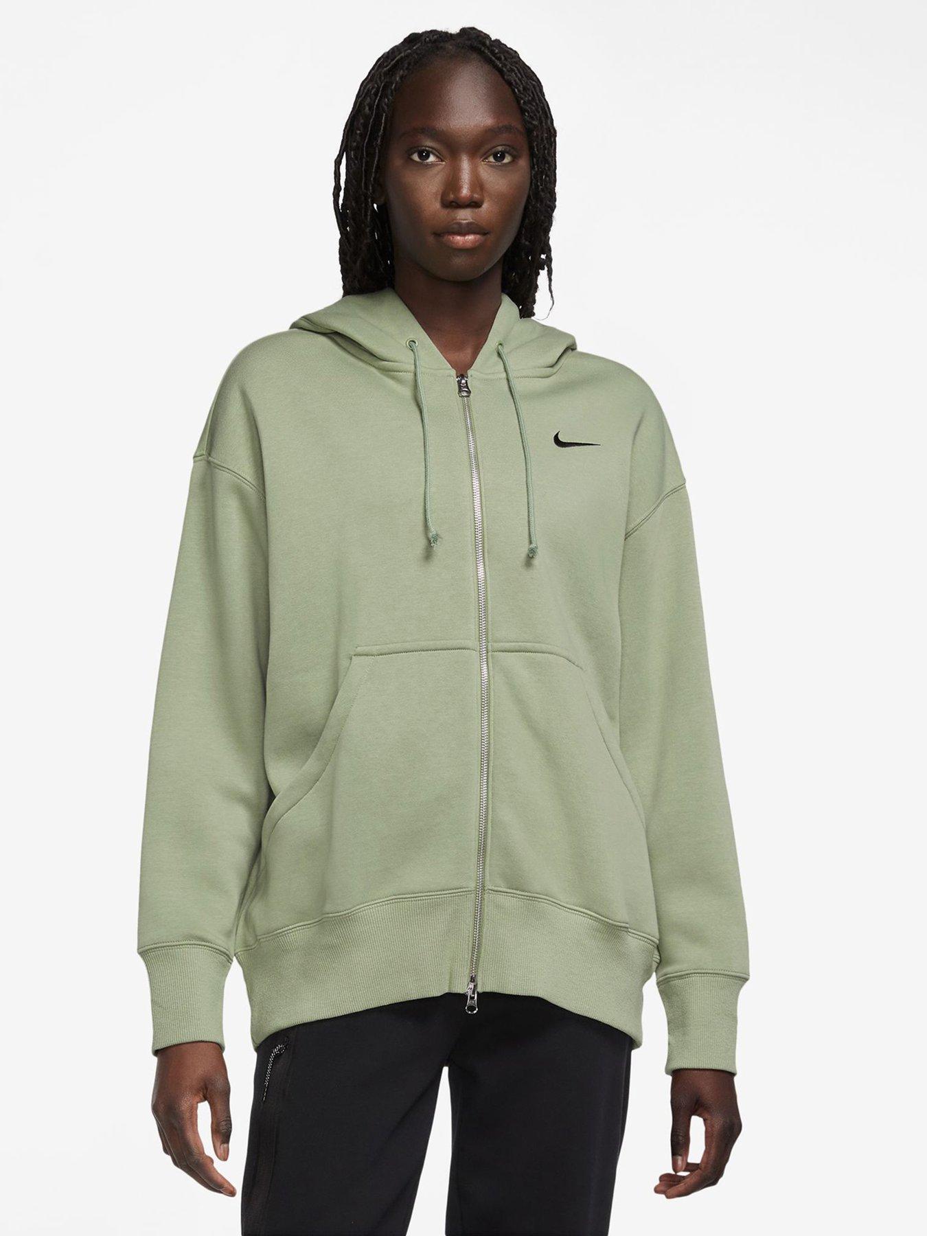 Nike Sportswear Gym Vintage Women's Full-Zip Hoodie - Beige