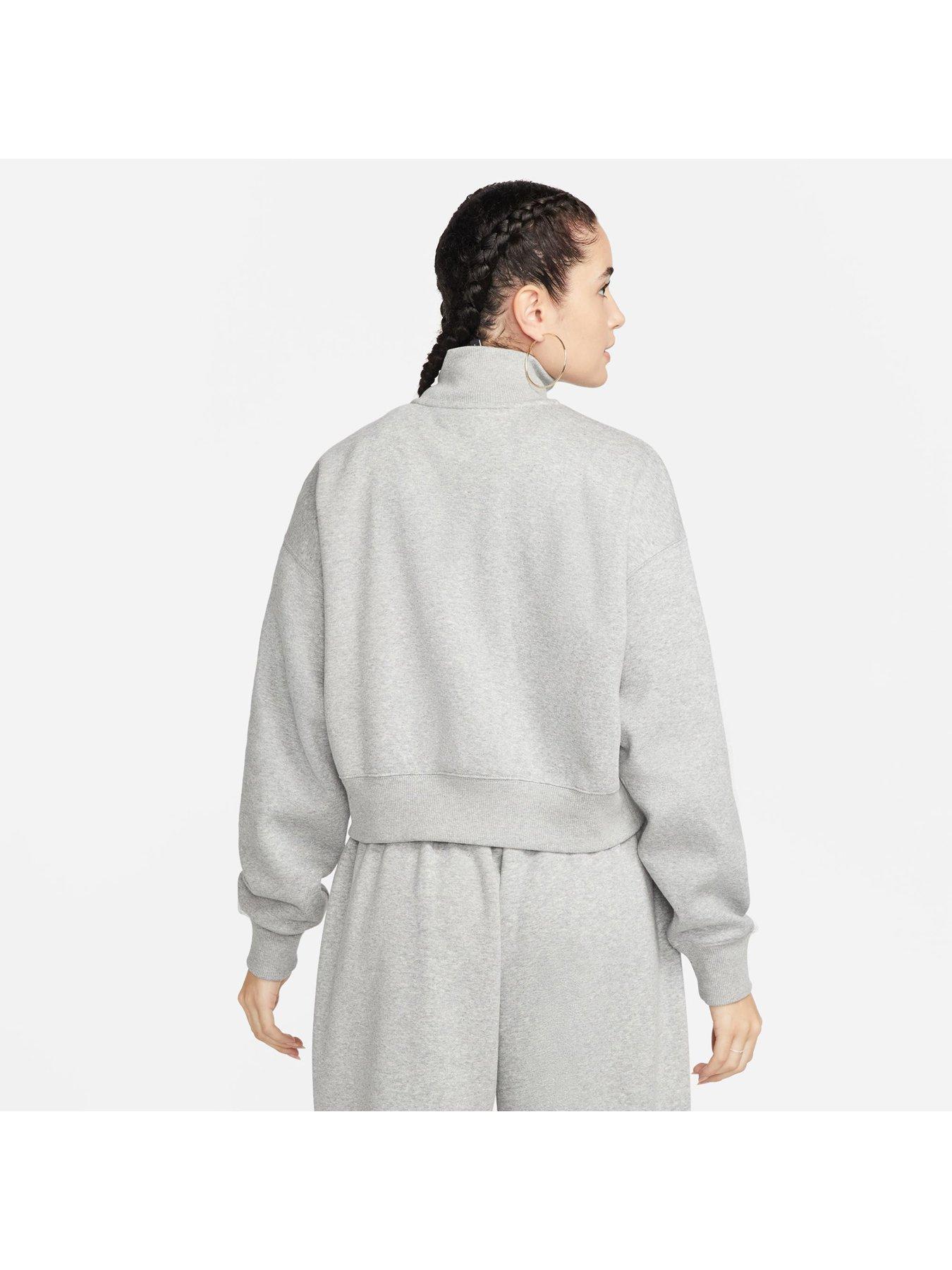 nike-sportswear-phoenix-fleece-womens-oversized-12-zip-crop-sweatshirt-greystillFront