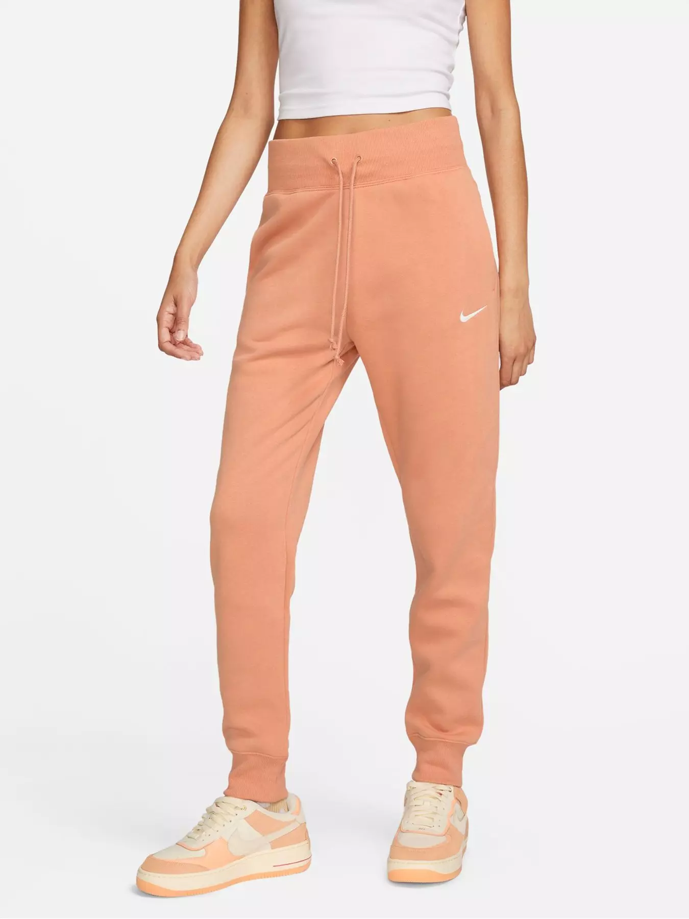 Nike, Sportswear Phoenix Fleece Women's Mid-Rise Sweatpants, Closed Hem  Fleece Jogging Bottoms