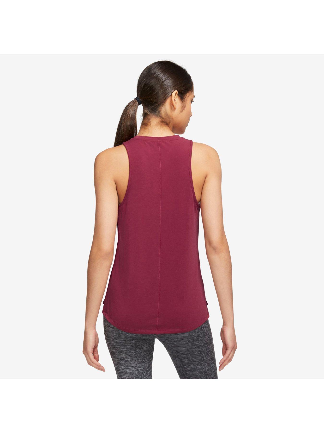 Red dri fit sales tank top