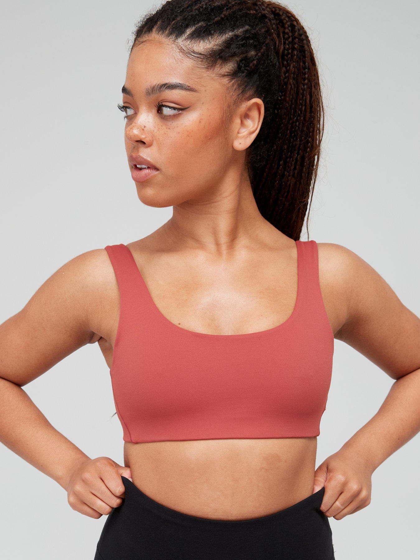 Nike Indy Plunge Cutout Bra - Pink