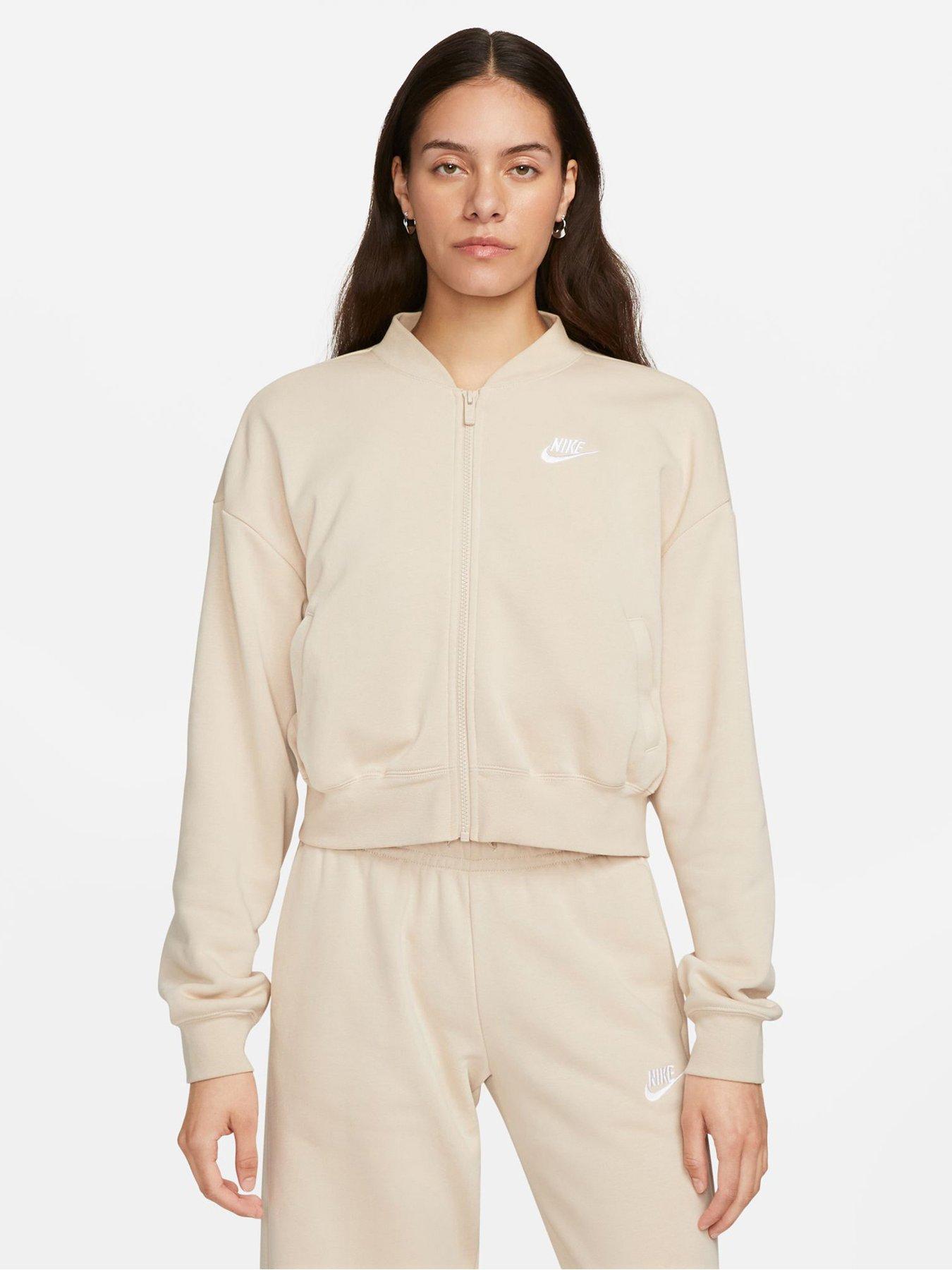 Nike shop windbreaker beige