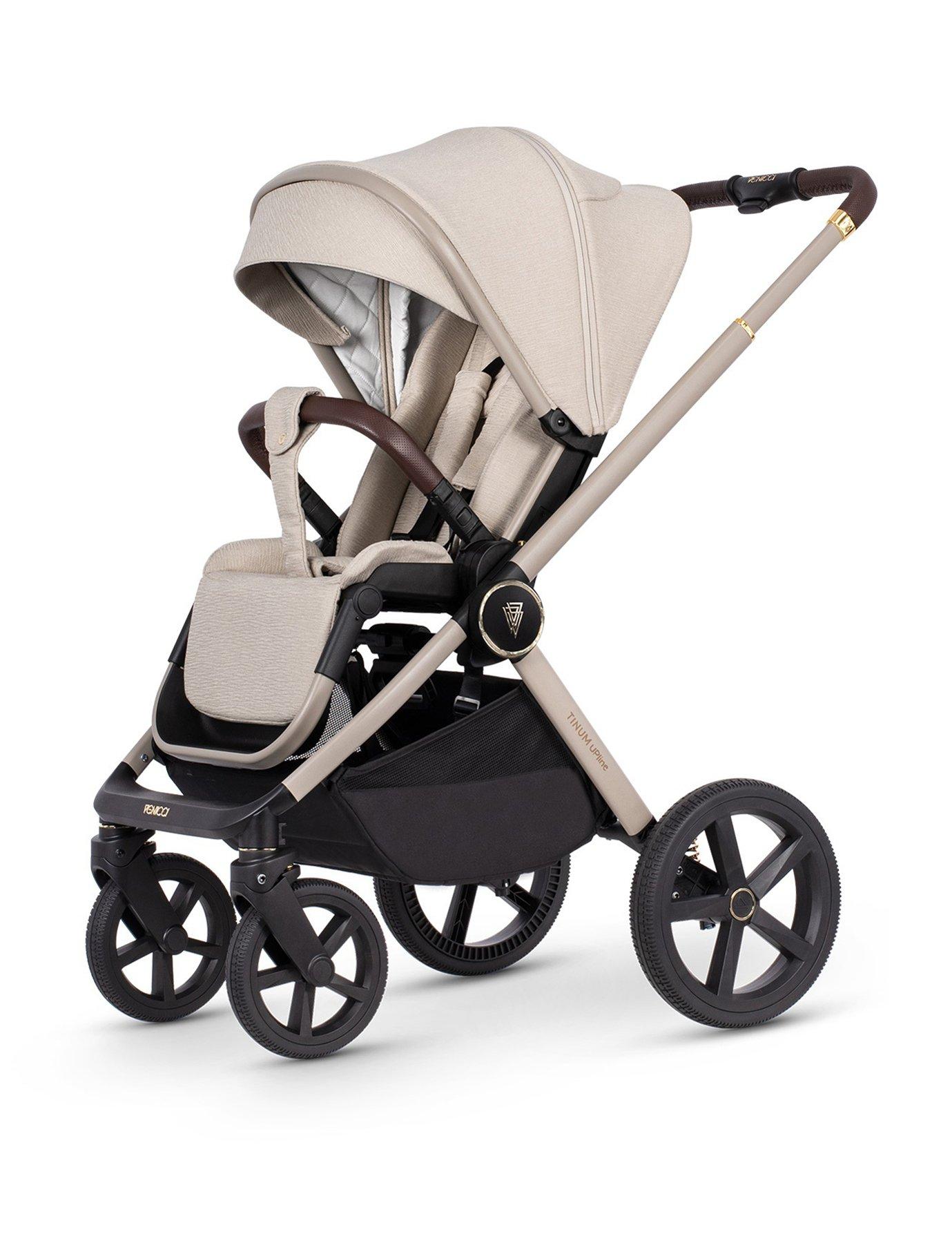 venicci-upline-3-in-1-plus-base-12-piece-travel-system-stone-beigeoutfit