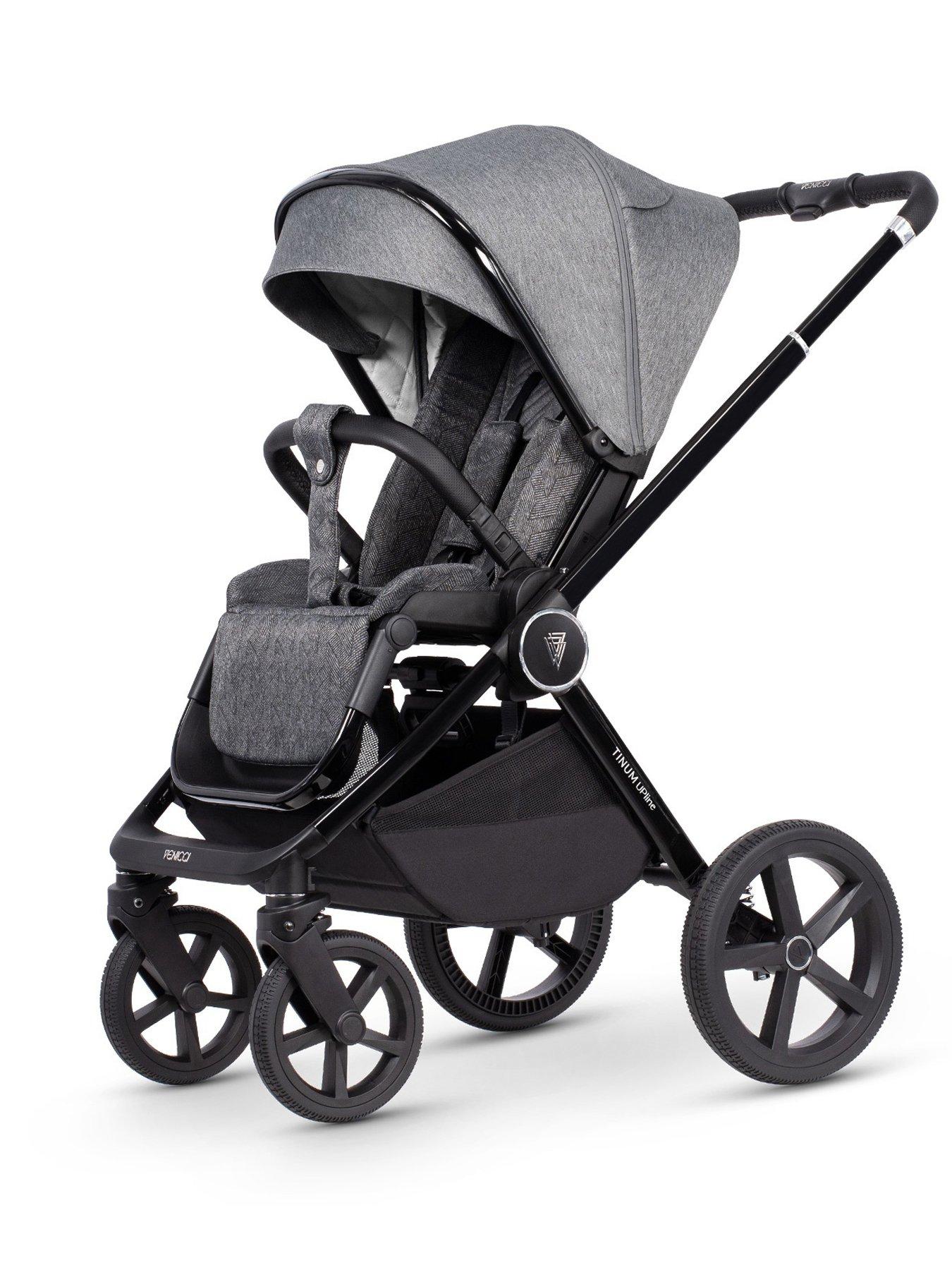 venicci-upline-3-in-1-plus-base-12-piece-travel-system-slate-greyoutfit