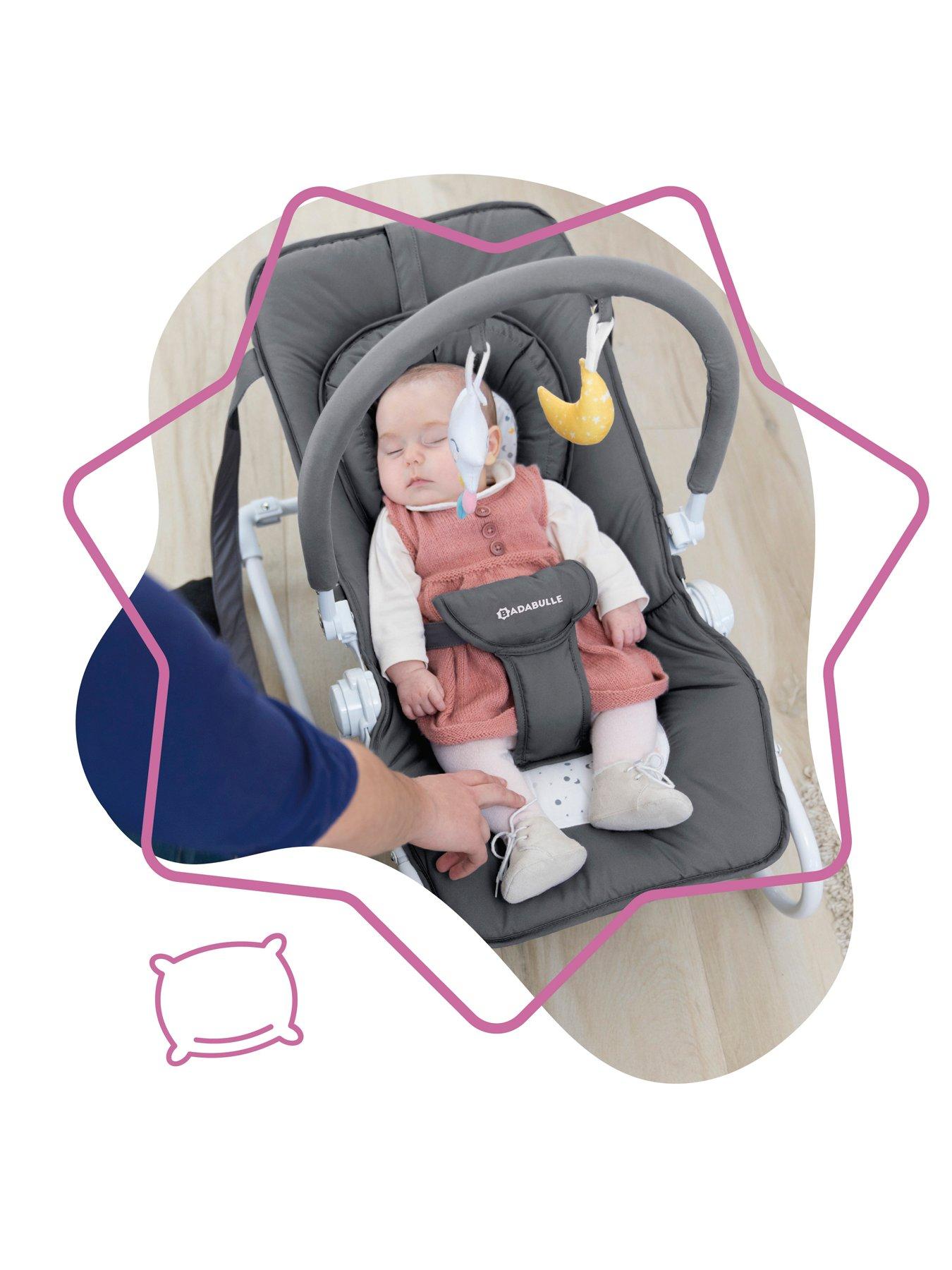 Badabulle Easy Nursery Baby Rocker Bouncer- Moonlight
