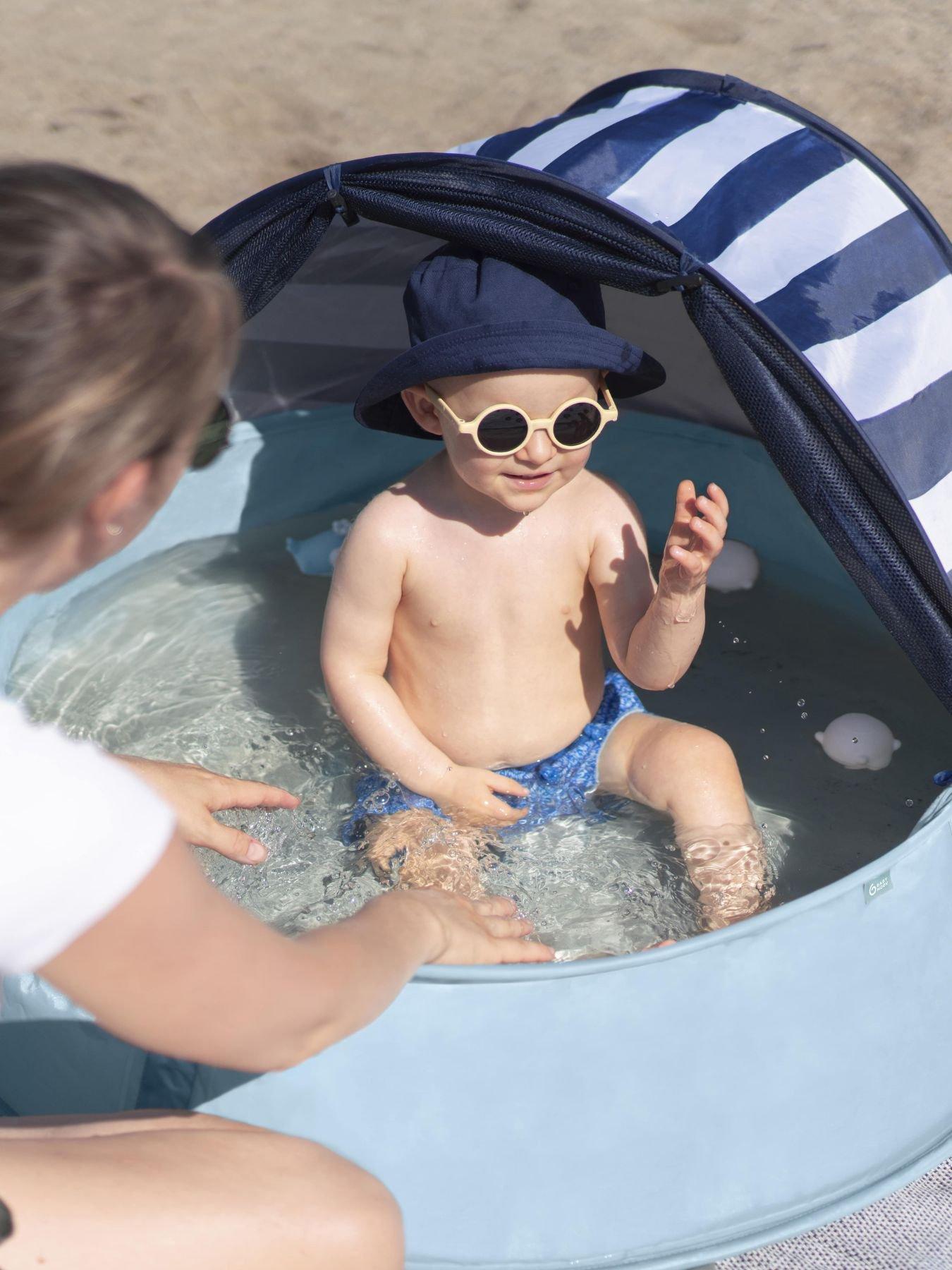 Babymoov Aquani Pop-Up Anti UV Summer Tent and Paddling Pool Mariniere 0+