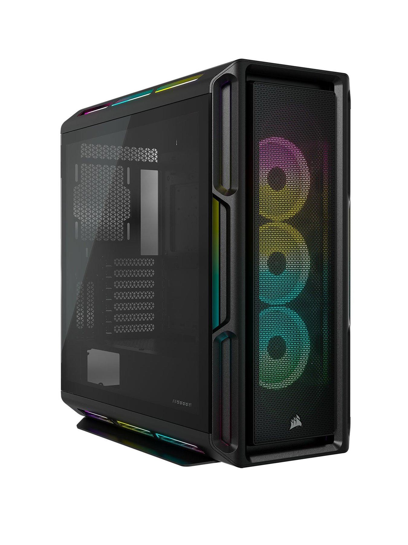 corsair-icue-5000t-rgb-tempered-glass-mid-tower-smart-case-black-gaming-desktop-case