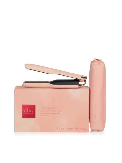 ghd-unplugged-limited-edition-cordless-hair-straightener-pink-peach-charity-edition