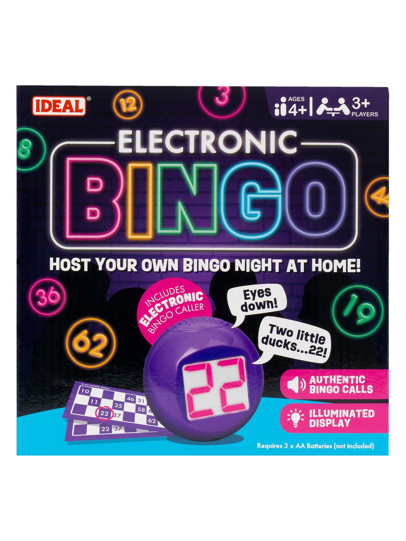 IDEAL Bingo Electronic Game - Host Your Very Own Bingo Night