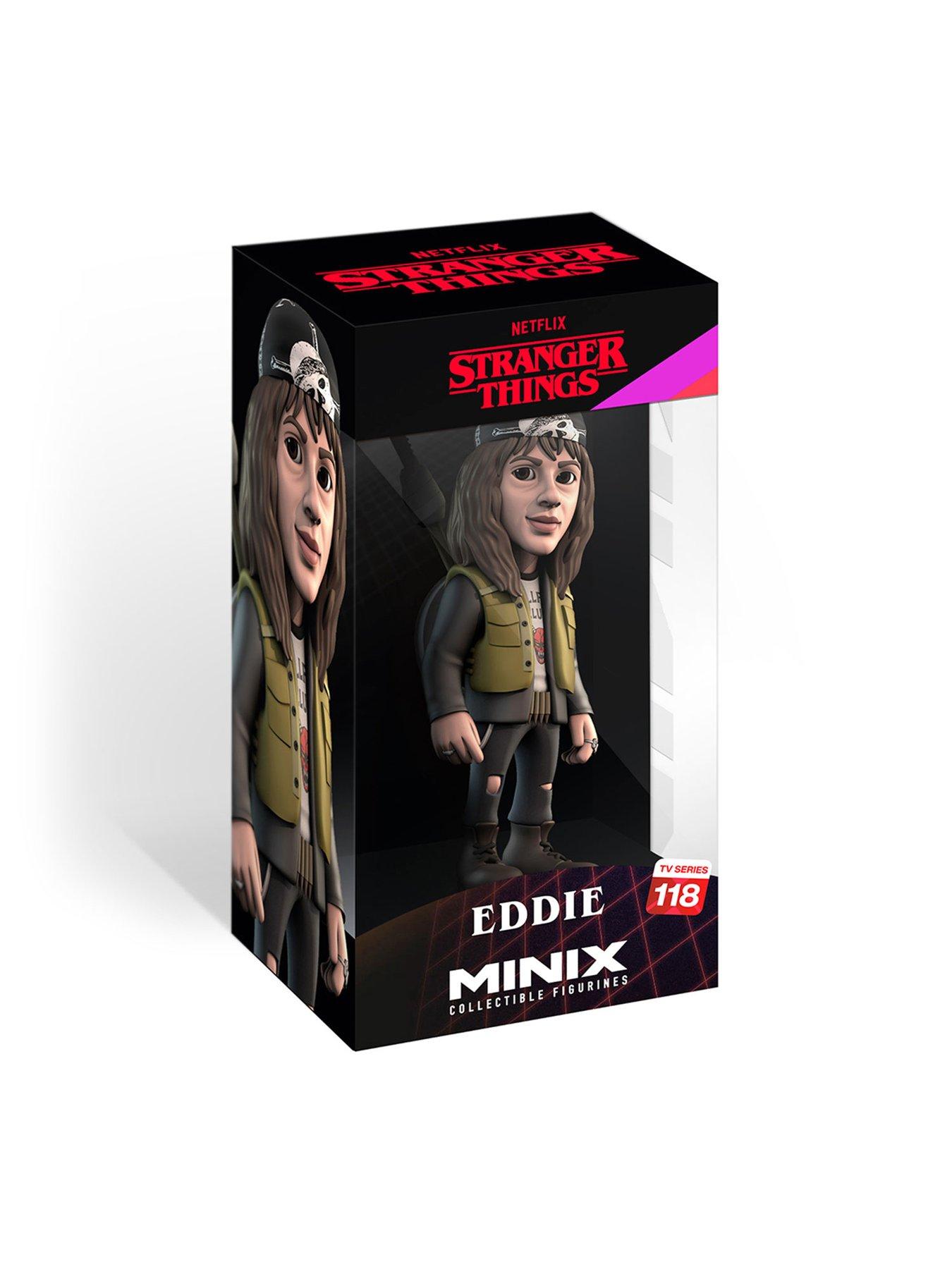 Bandai Minix Stranger Things Eddie Model, Collectable Eddie Stranger Things  Figure, Bandai Minix Stranger Things Merchandise Range