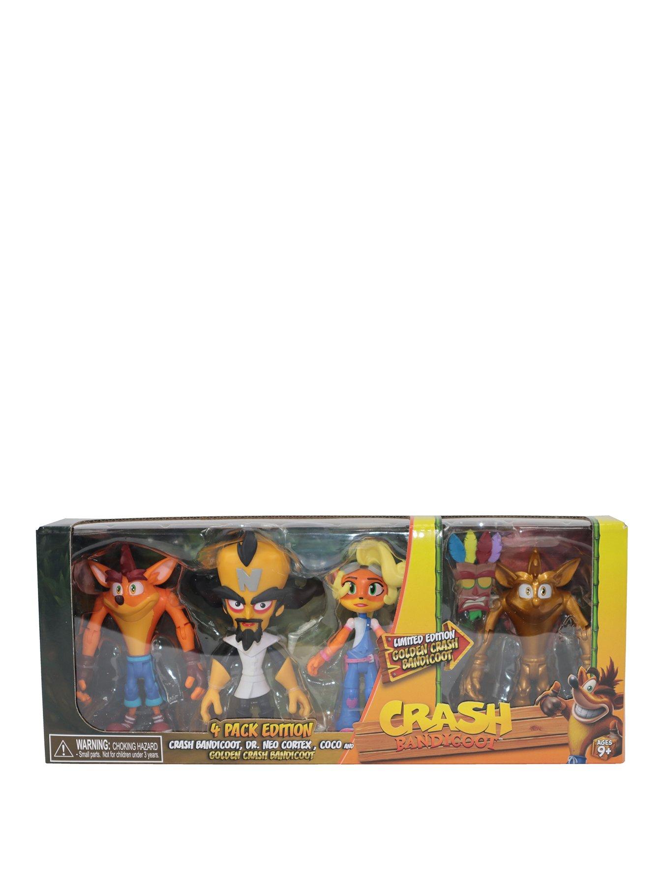 Crash Bandicoot 11cm Crash Bandicoot Action Figures - 4 Pack