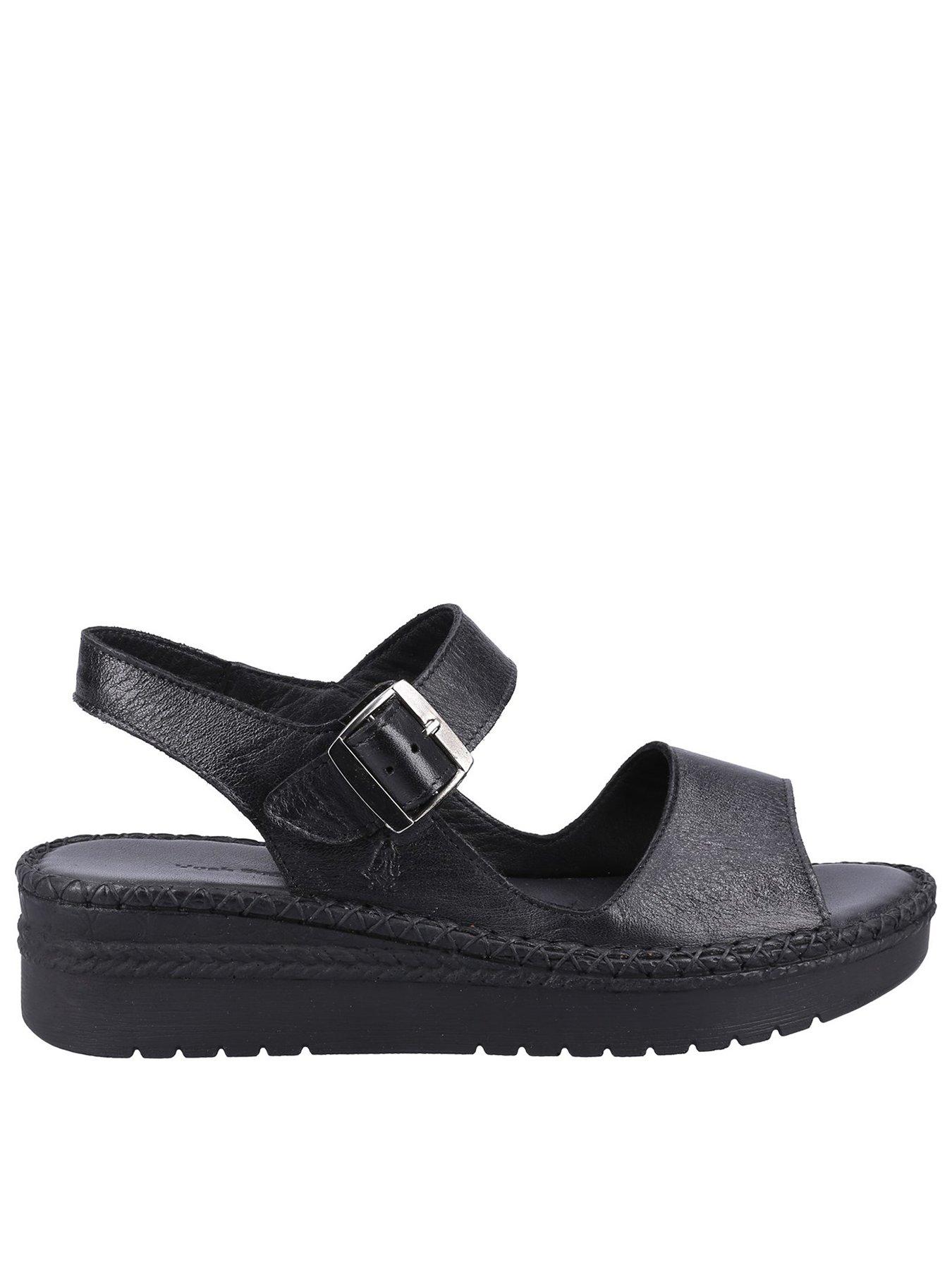 Hush puppies platform store sandals