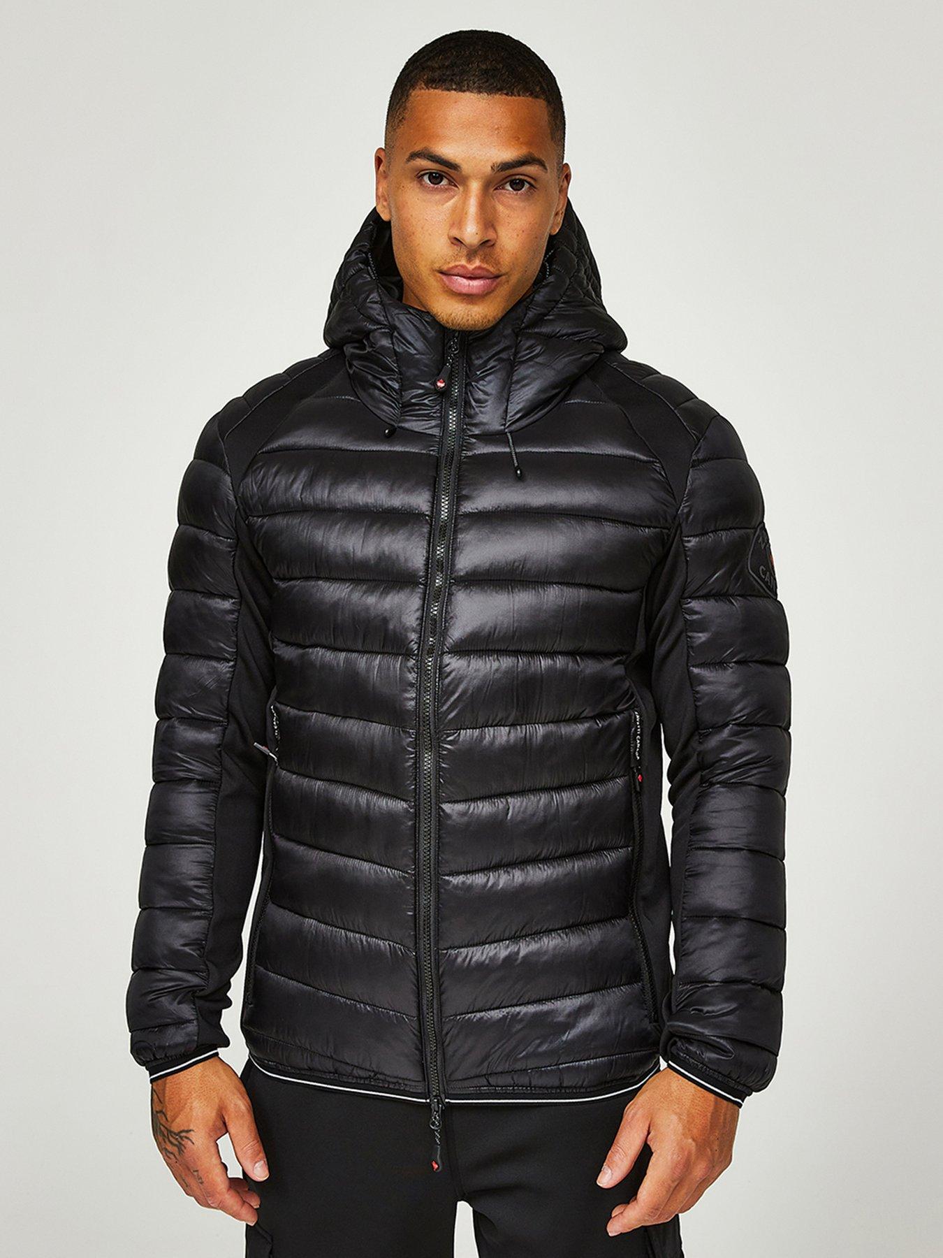 Zavetti Canada Alora Longline Padded Jacket - Black