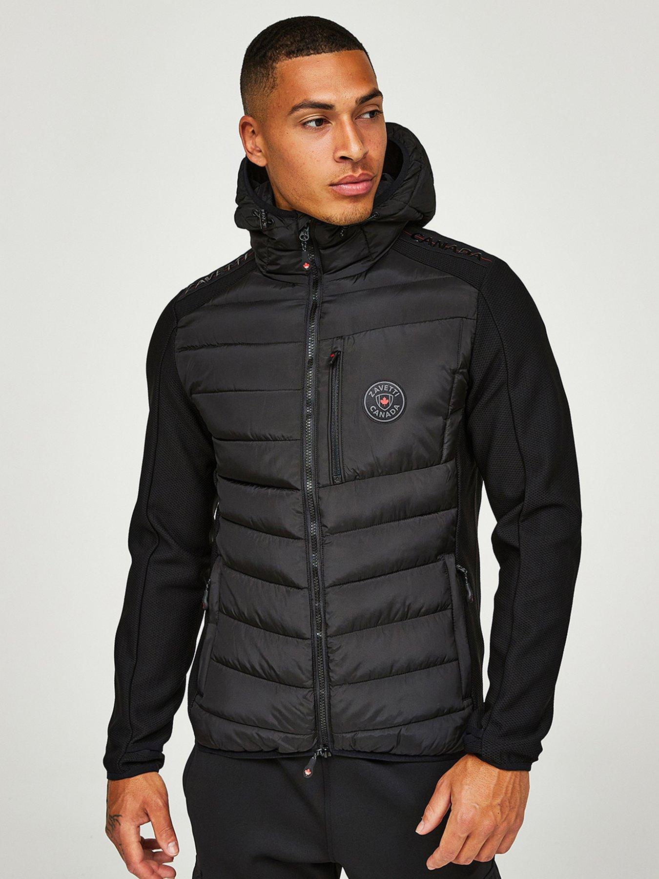 Hybrid padded online jacket