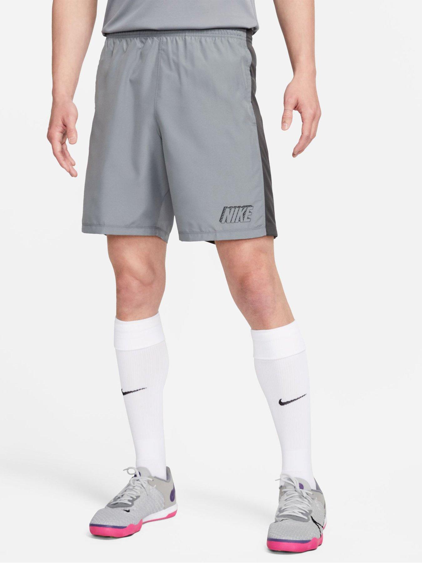 Mens Academy Block Short Grey