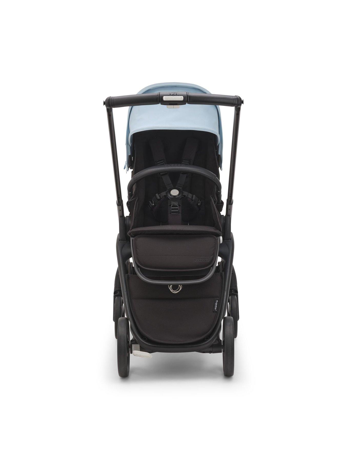 Image 6 of 8 of Bugaboo Dragonfly Complete Stroller -&nbsp;Graphite/Midnight Black/Skyline Blue