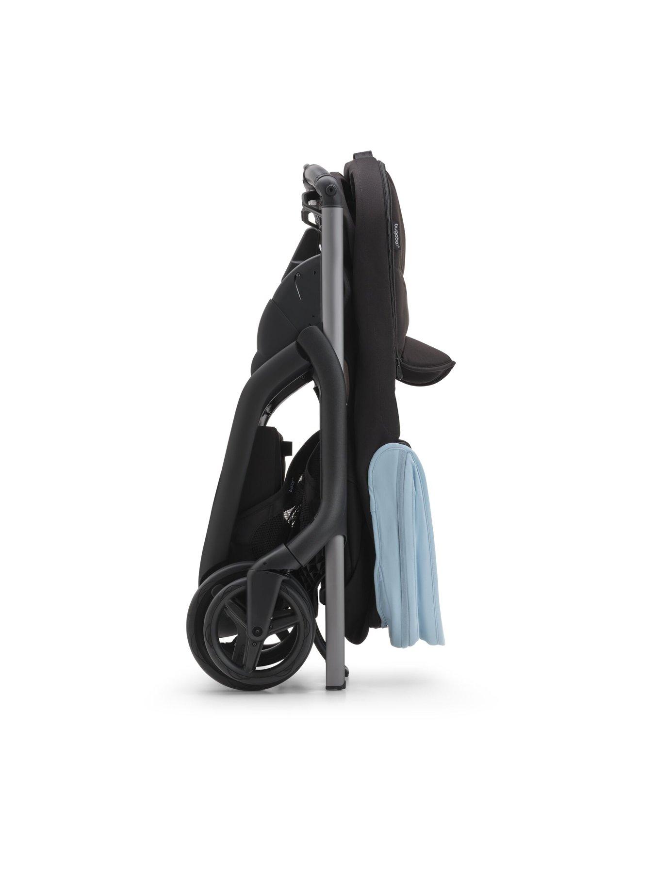 Image 7 of 8 of Bugaboo Dragonfly Complete Stroller -&nbsp;Graphite/Midnight Black/Skyline Blue