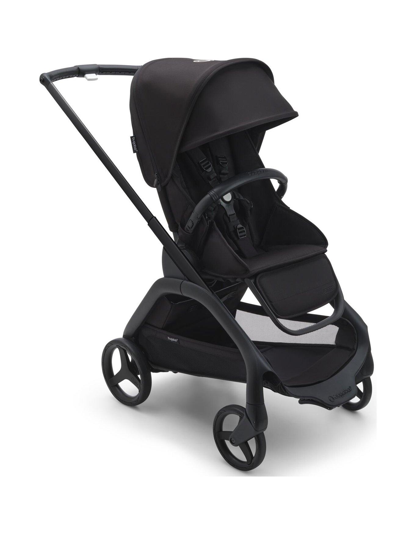 Image 1 of 8 of Bugaboo Dragonfly Complete Stroller&nbsp;- Black/Midnight Black