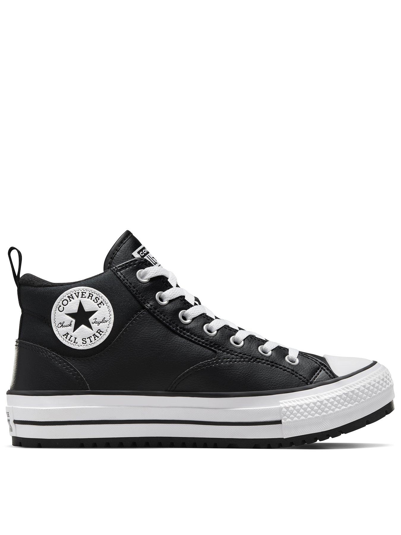 Chuck Taylor All Star Malden Street Mid Boots Black White