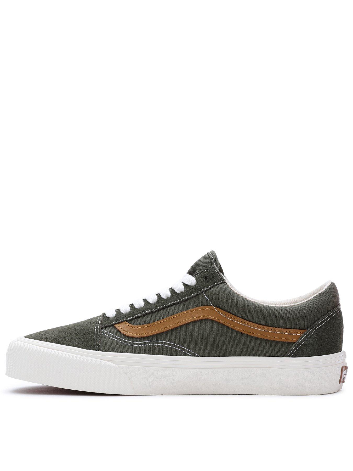 Mens grey cheap vans trainers