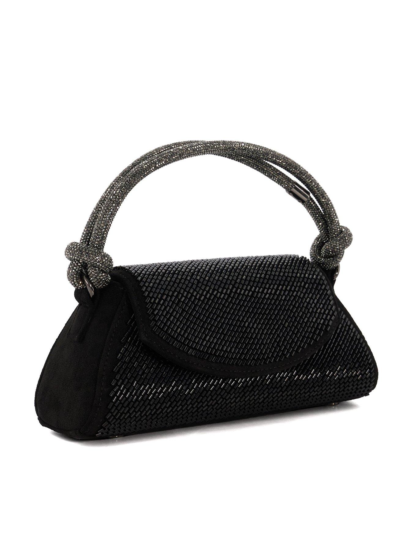 Dune black clearance clutch bag